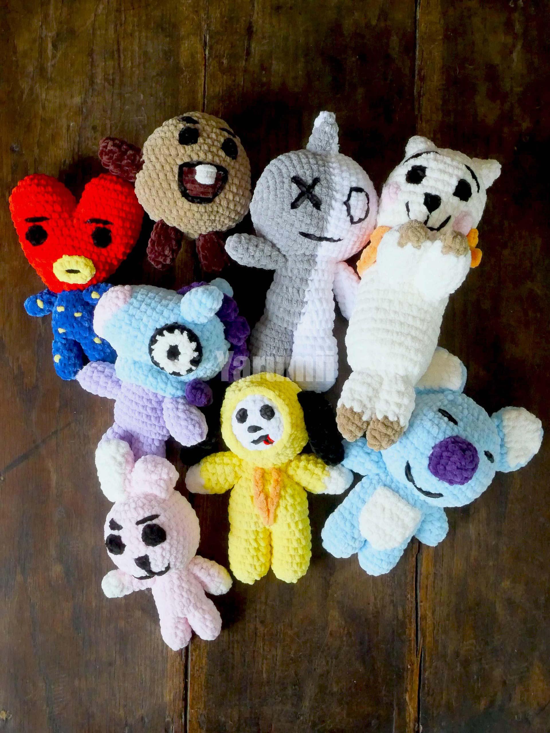 BT21 - BTS au crochet - Yarumii BT21 - BTS au crochet - Yarumii