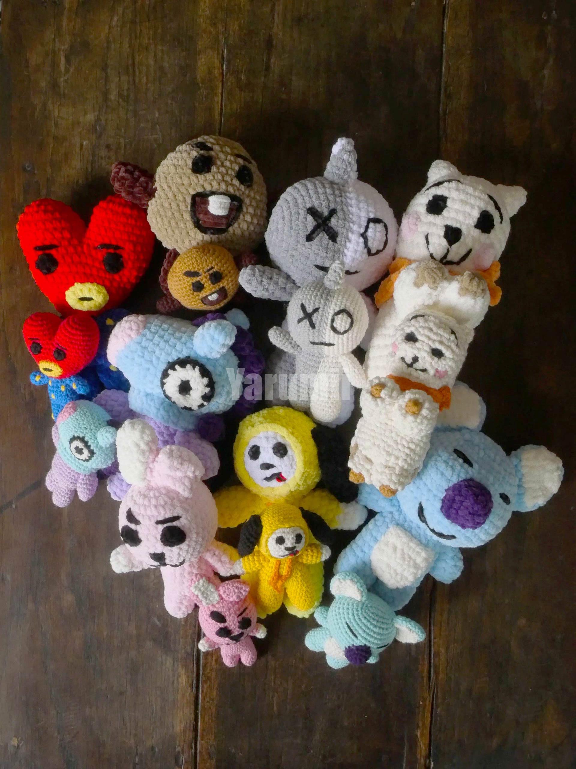 BT21 - BTS au crochet - Yarumii BT21 - BTS au crochet - Yarumii