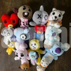BT21 - BTS au crochet - Yarumii