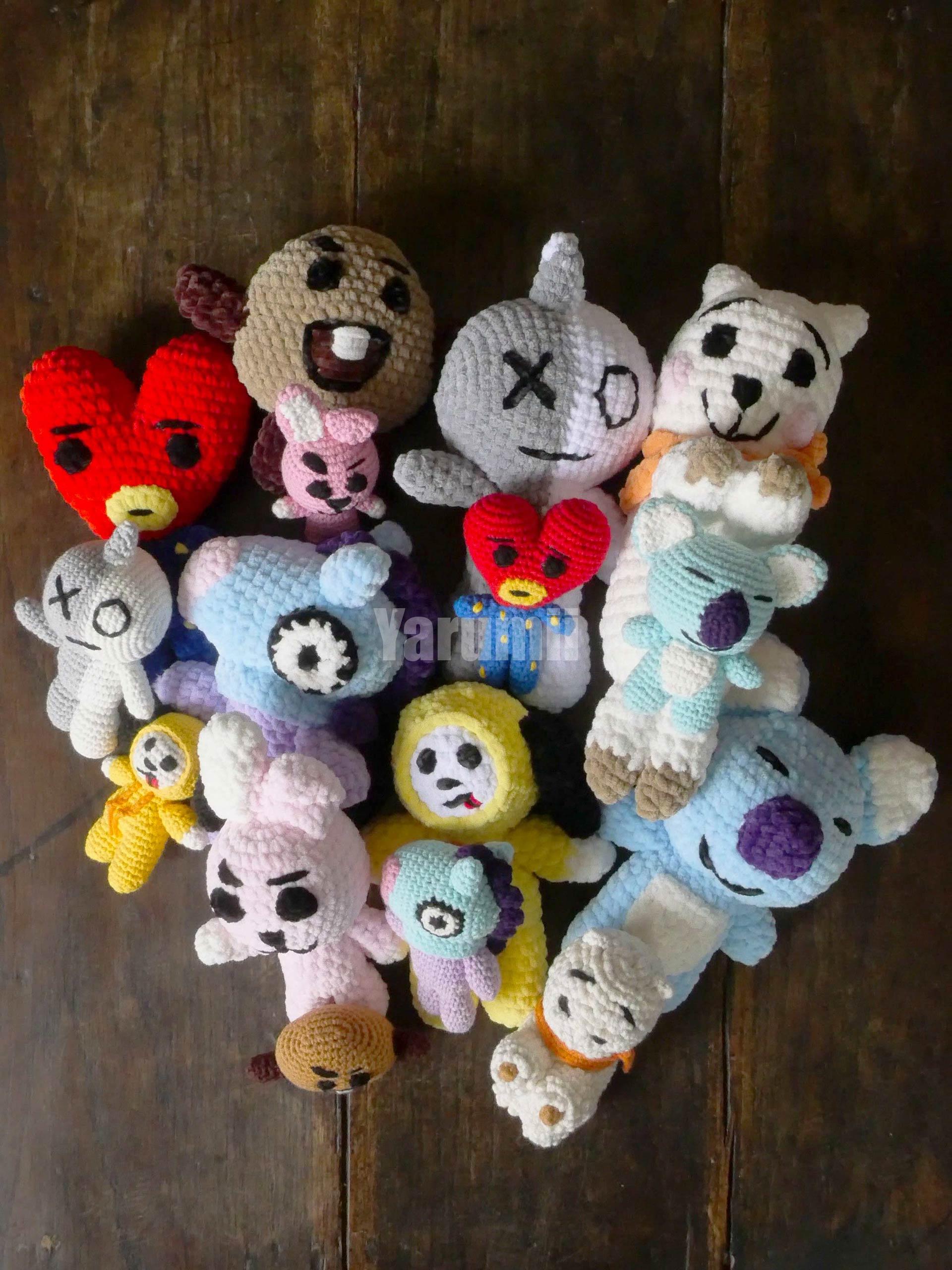 BT21 - BTS au crochet - Yarumii BT21 - BTS au crochet - Yarumii