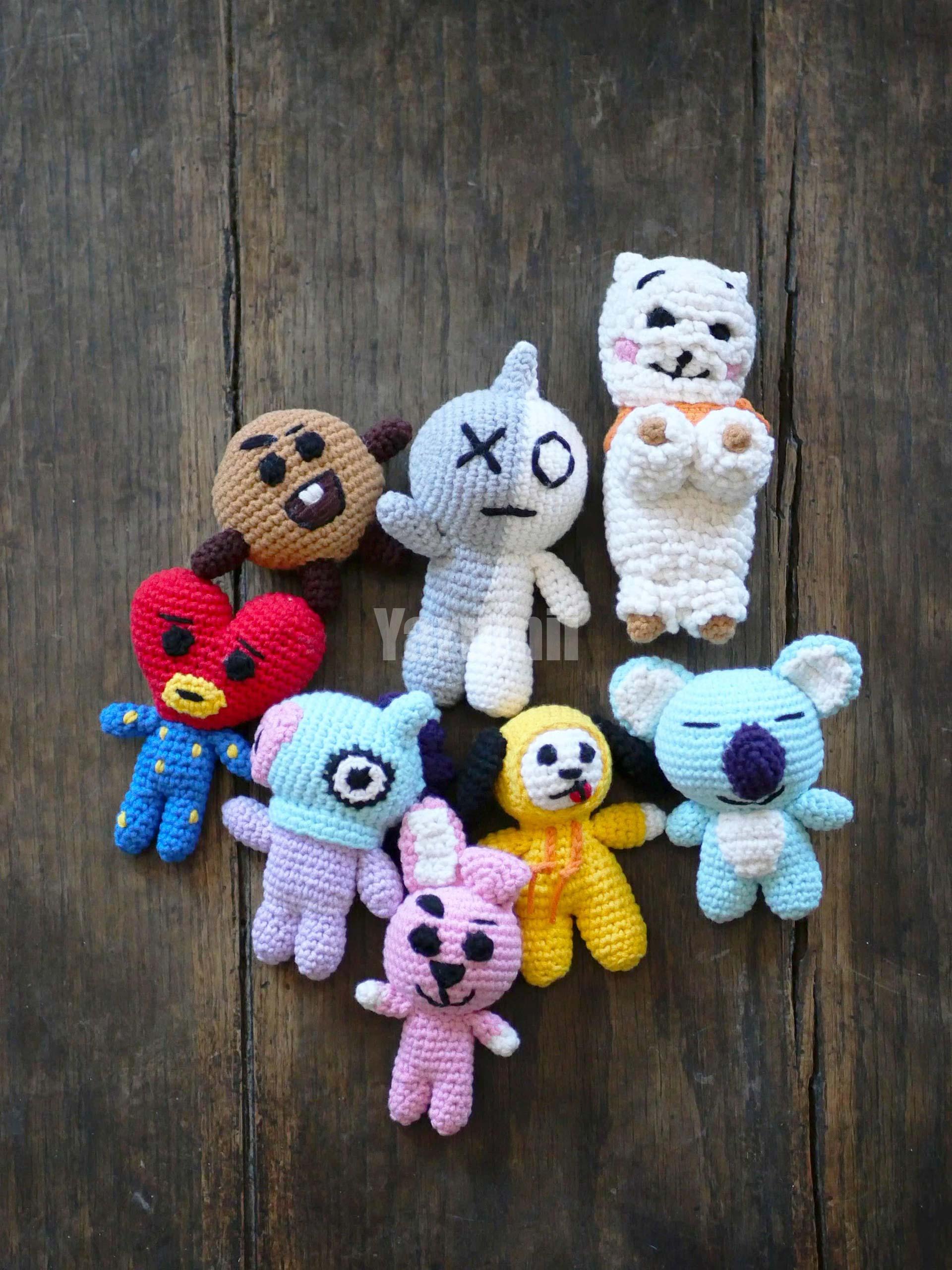 BT21 - BTS au crochet - Yarumii BT21 - BTS au crochet - Yarumii