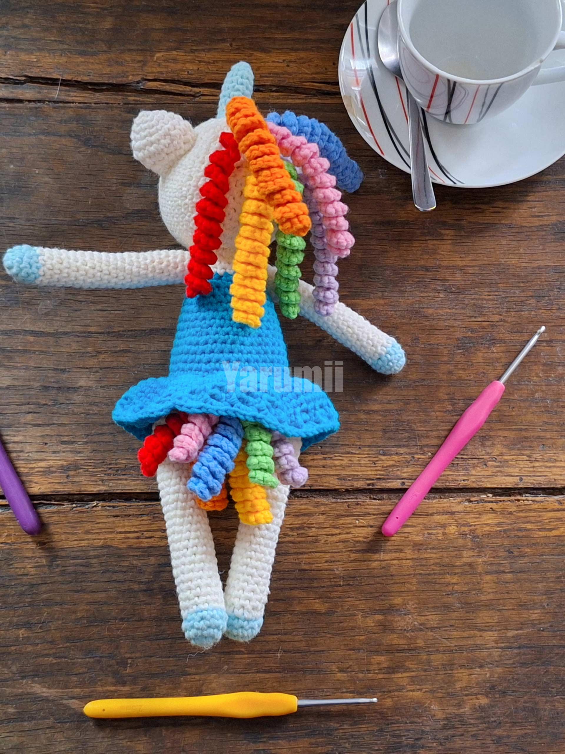 Licorne au crochet - Création Yarumii Licorne au crochet - Création Yarumii