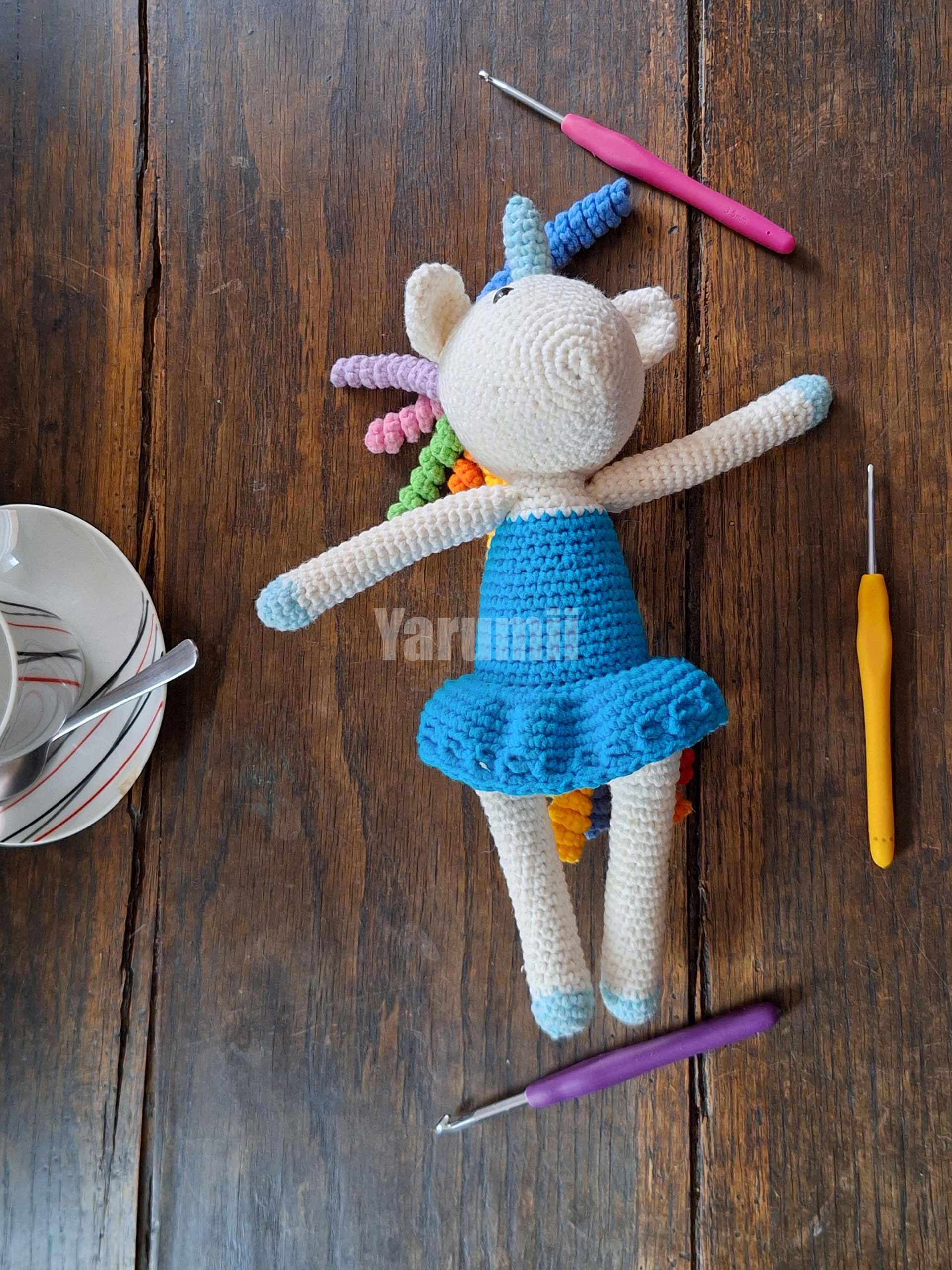 Licorne au crochet - Création Yarumii Licorne au crochet - Création Yarumii