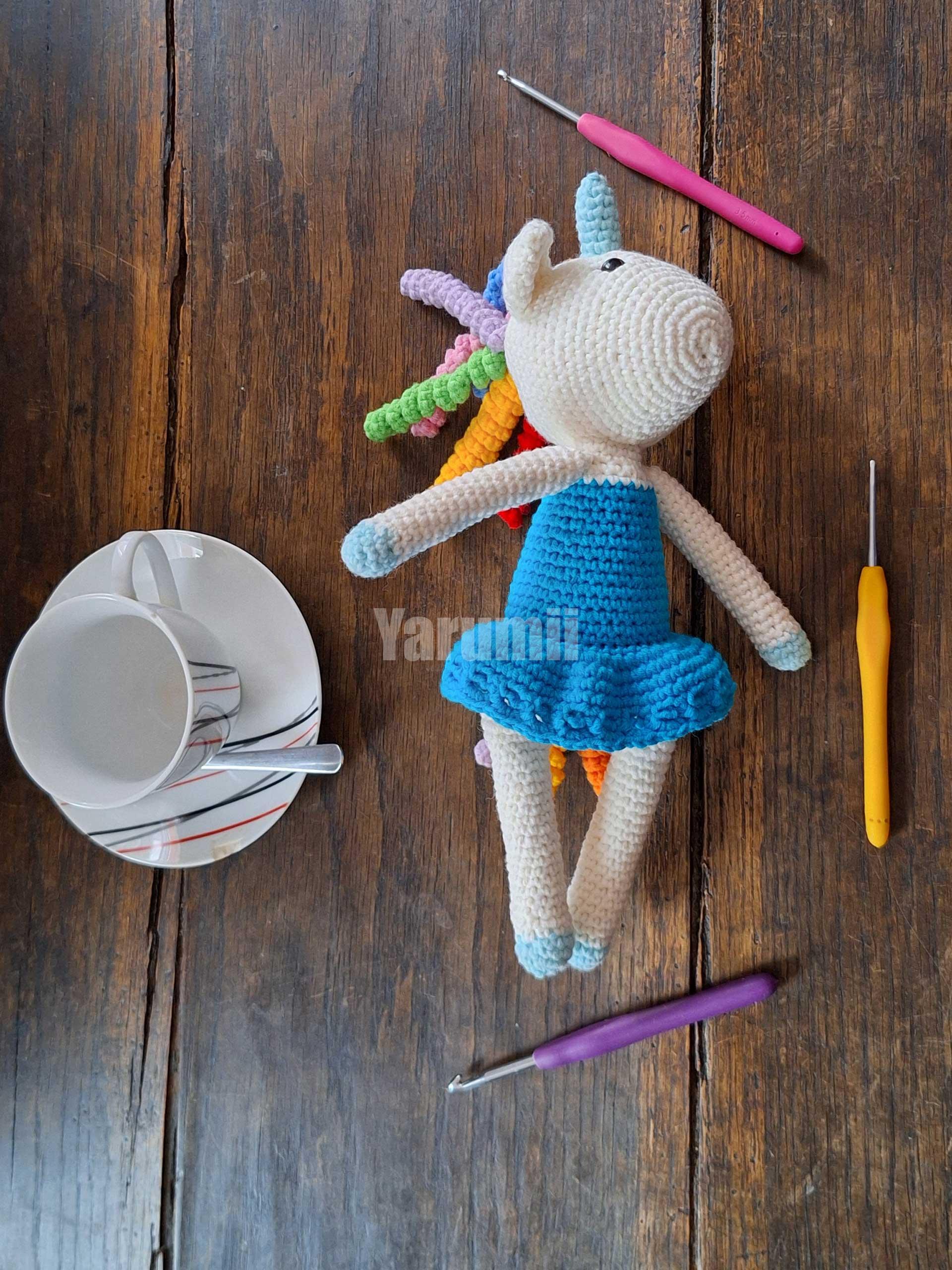 Licorne au crochet - Création Yarumii Licorne au crochet - Création Yarumii