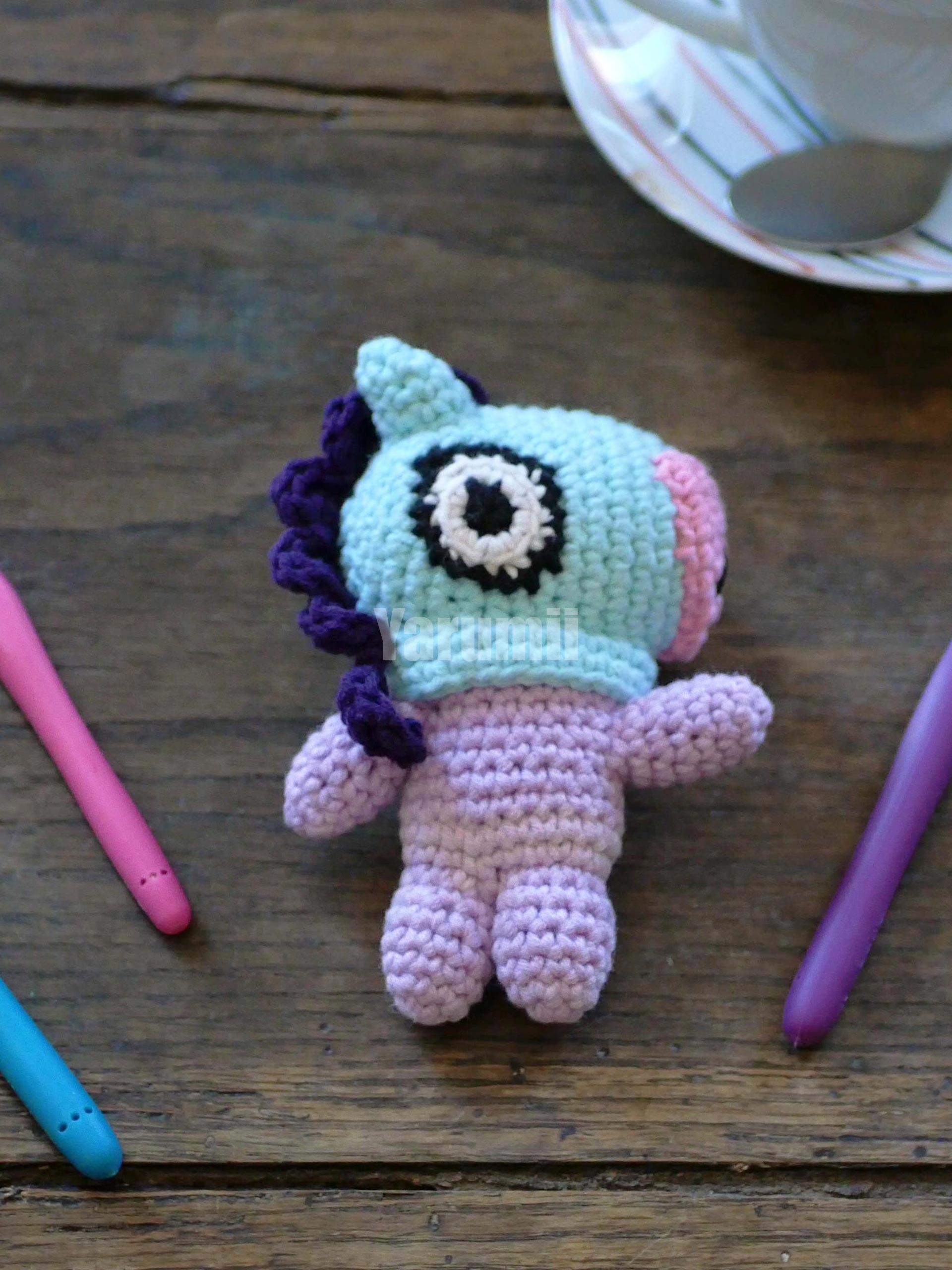 Mang BT21 - J-Hope BTS au crochet - Yarumii Mang BT21 - J-Hope BTS au crochet - Yarumii