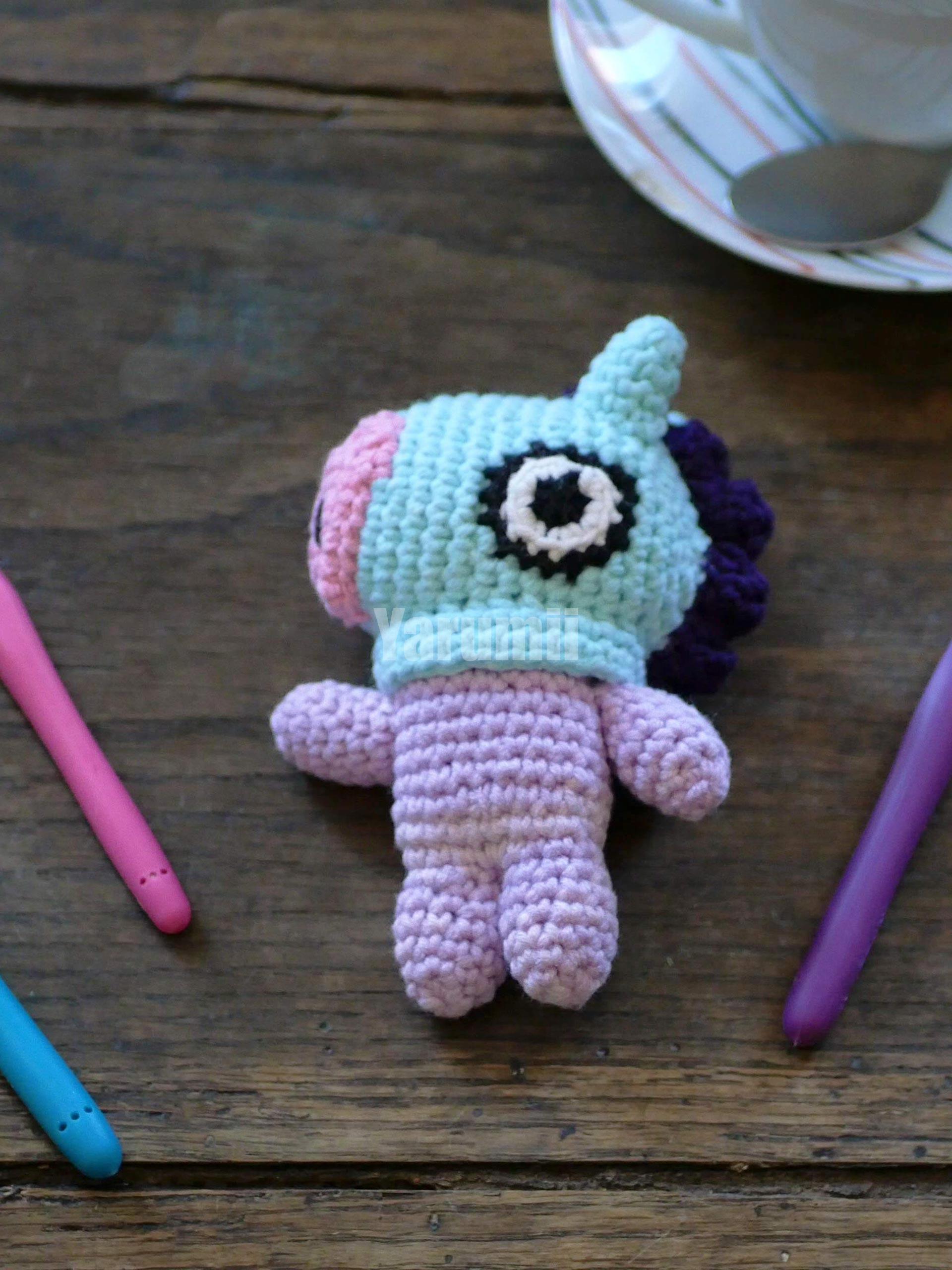 Mang BT21 - J-Hope BTS au crochet - Yarumii Mang BT21 - J-Hope BTS au crochet - Yarumii