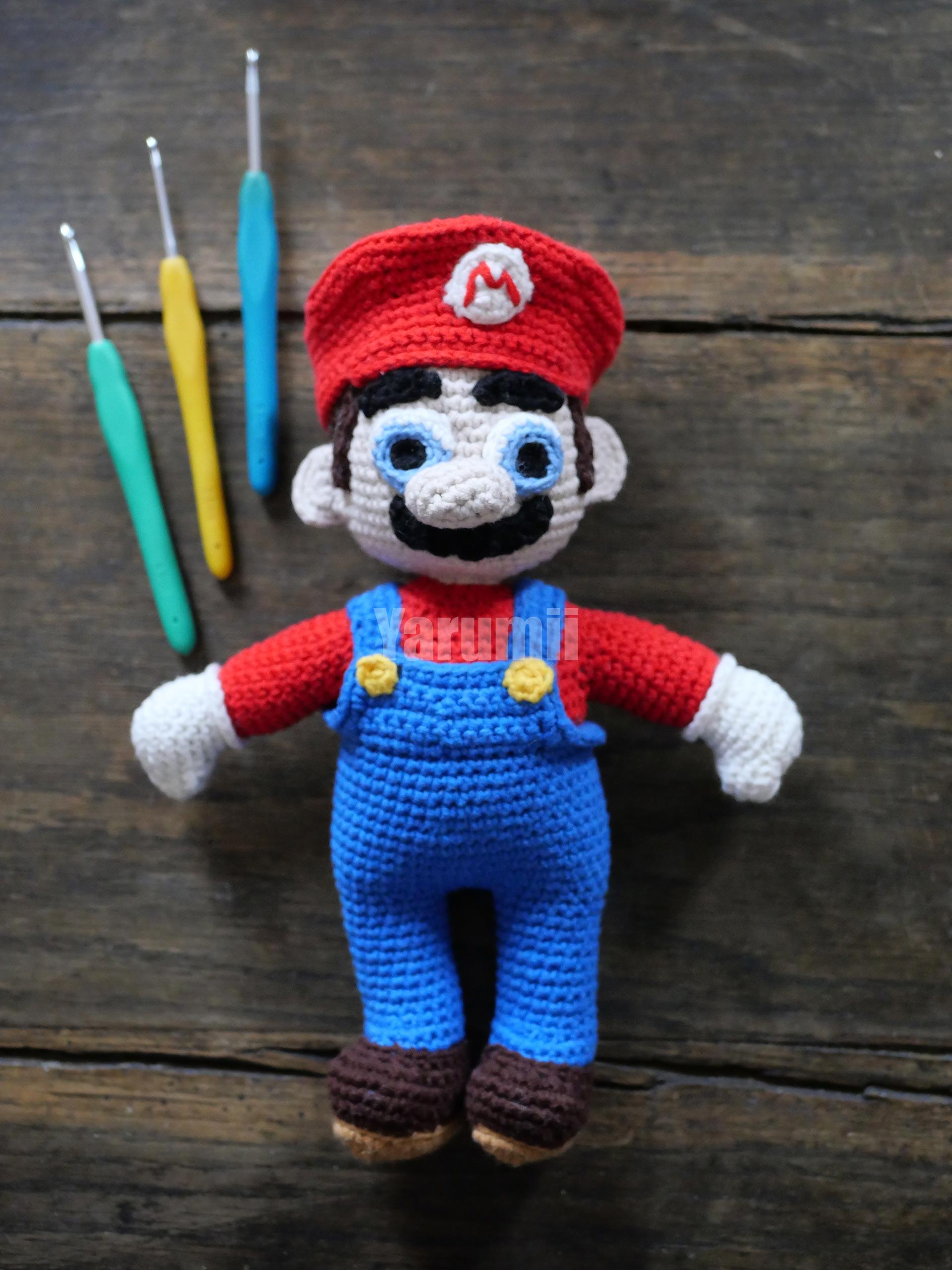 Mario au crochet Mario au crochet - Yarumii