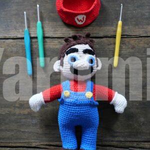 Mario au crochet - Yarumii