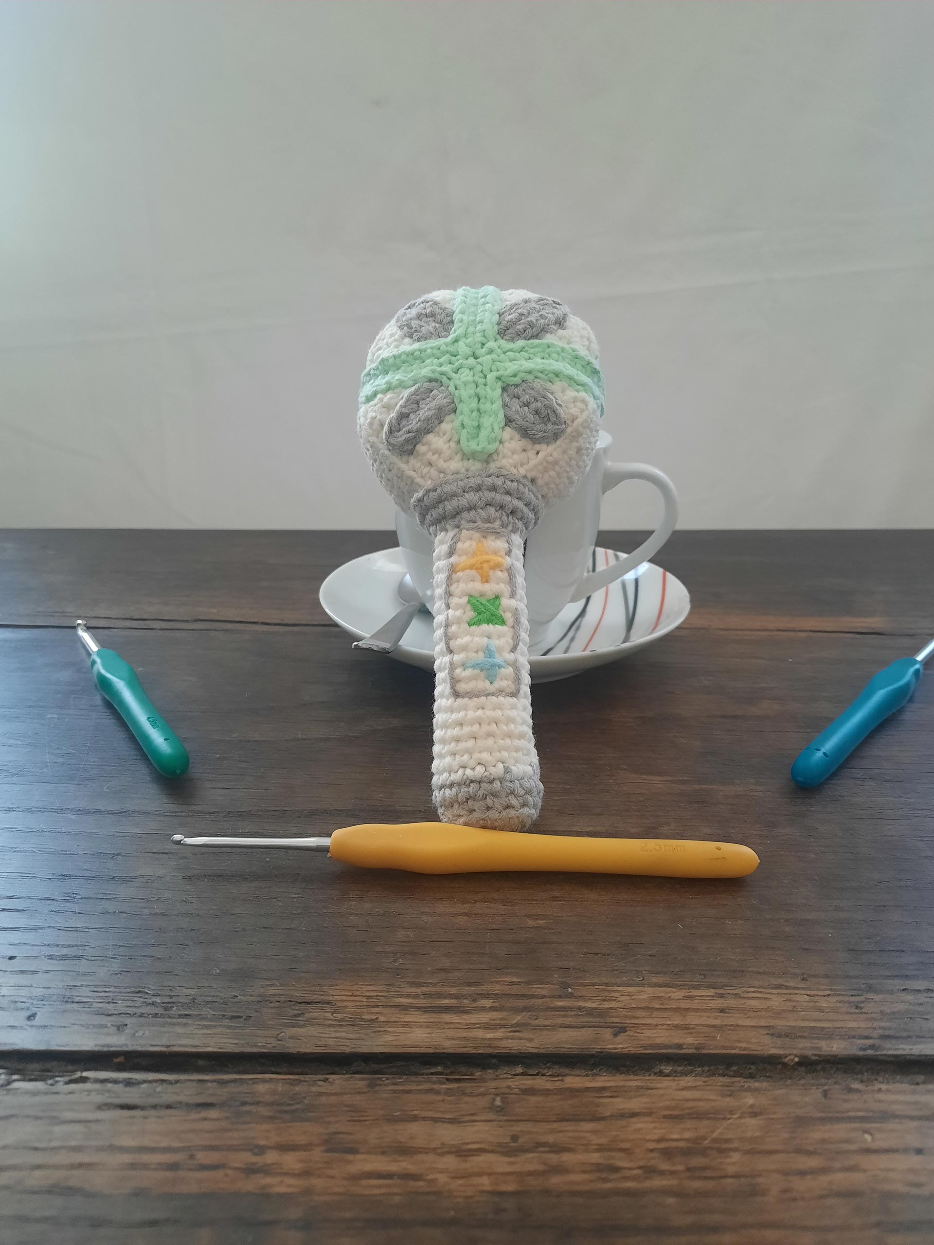 Lightstick "MoaBong" des TXT au crochet Lightstick "MoaBong" des TXT au crochet