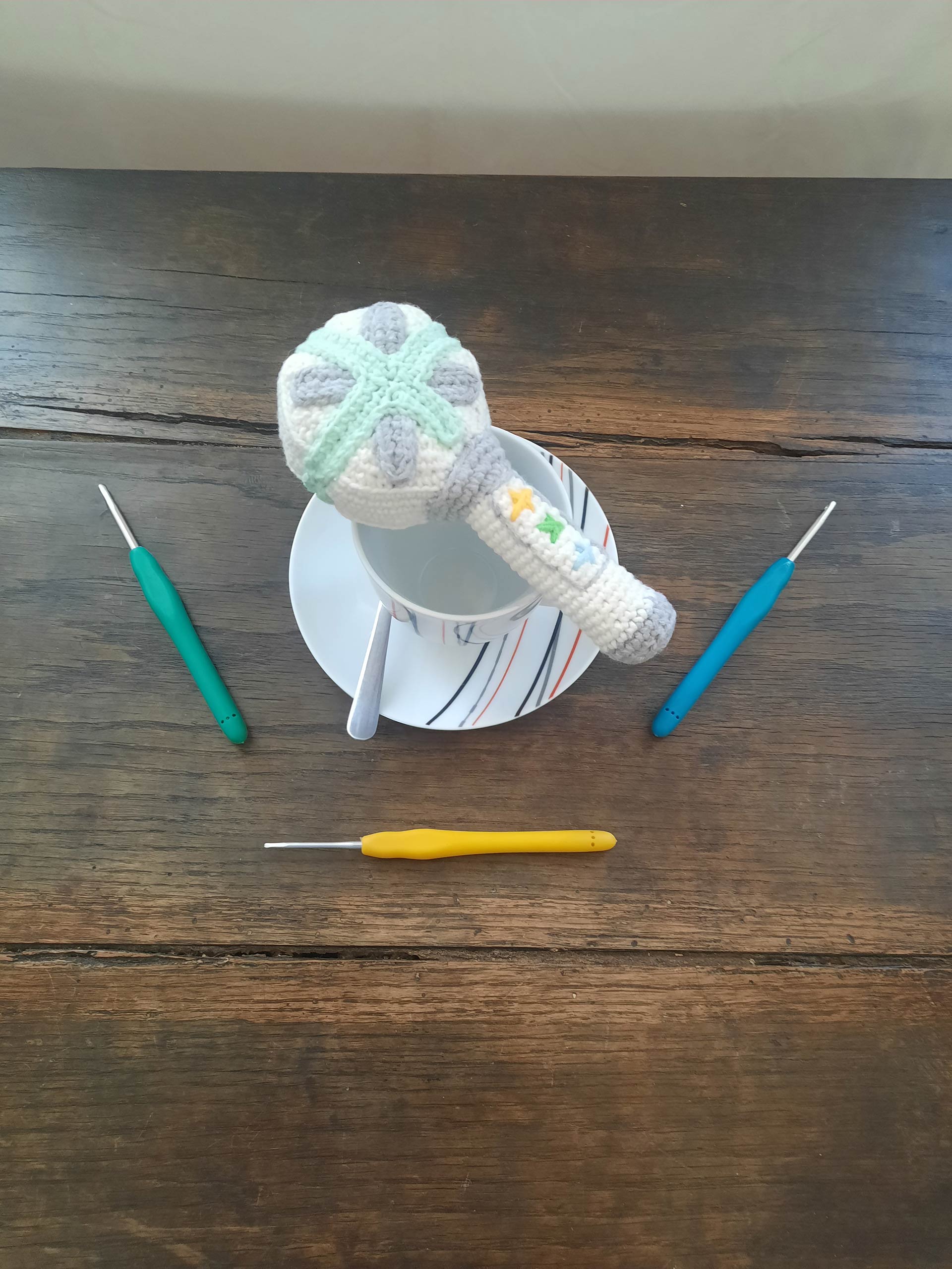 Lightstick "MoaBong" des TXT au crochet Lightstick "MoaBong" des TXT au crochet