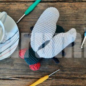 Mouche au crochet - Création Yarumii