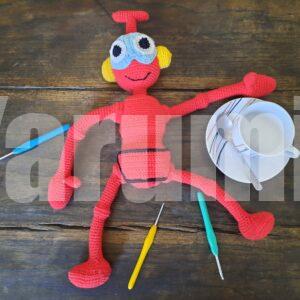 Nono, le petit robot au crochet - Yarumii