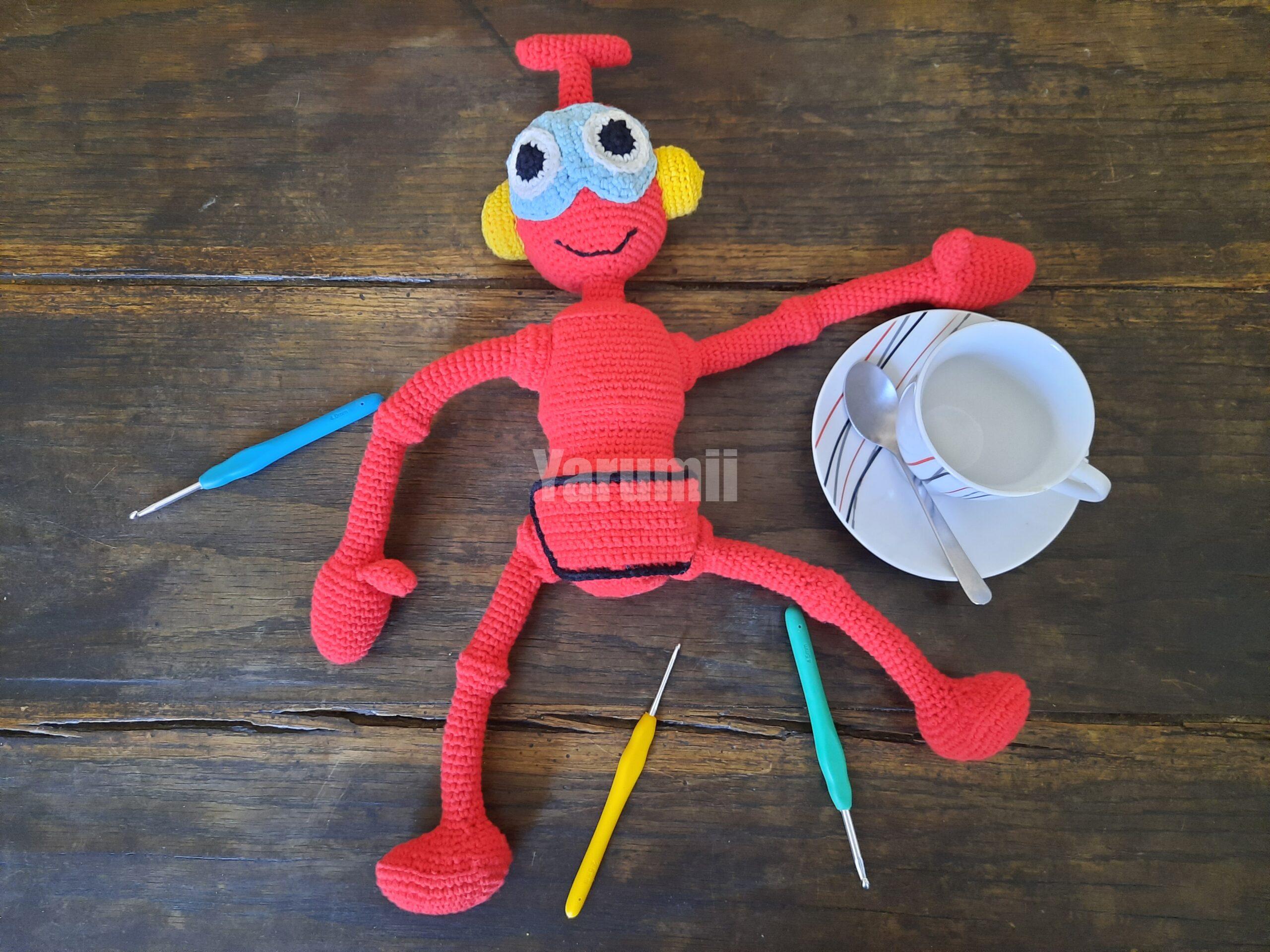 Nono, le petit robot au crochet - Yarumii Nono, le petit robot au crochet - Yarumii