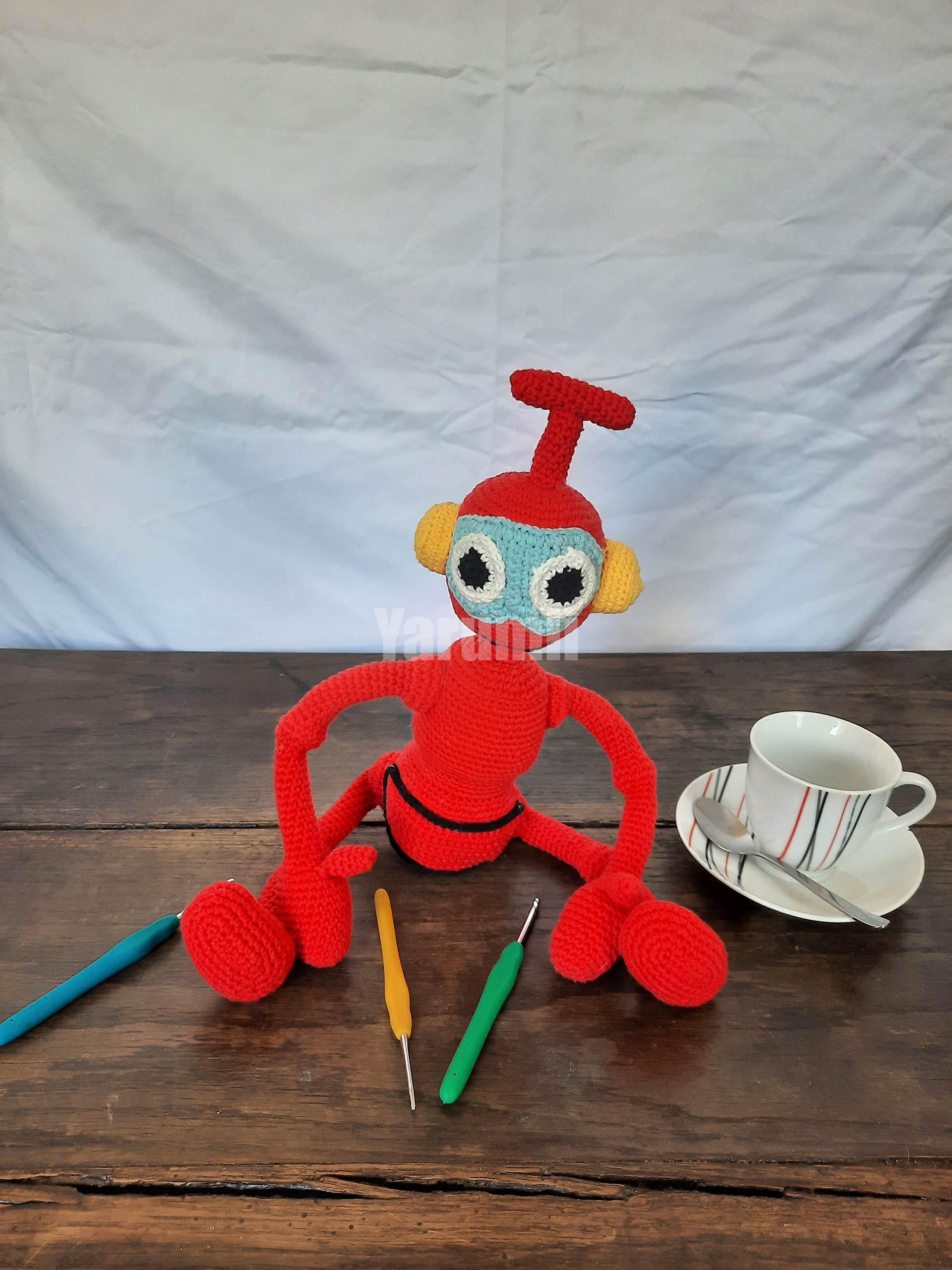 Nono, le petit robot au crochet Nono, le petit robot au crochet - Yarumii