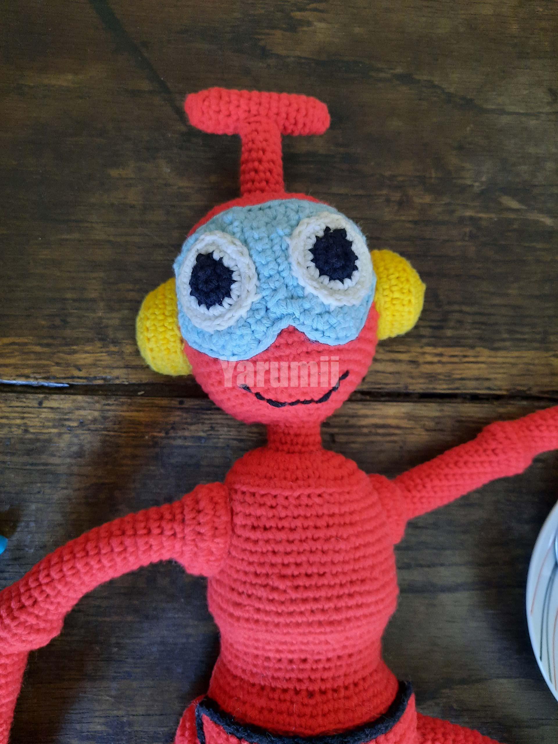 Nono, le petit robot au crochet - Yarumii Nono, le petit robot au crochet - Yarumii