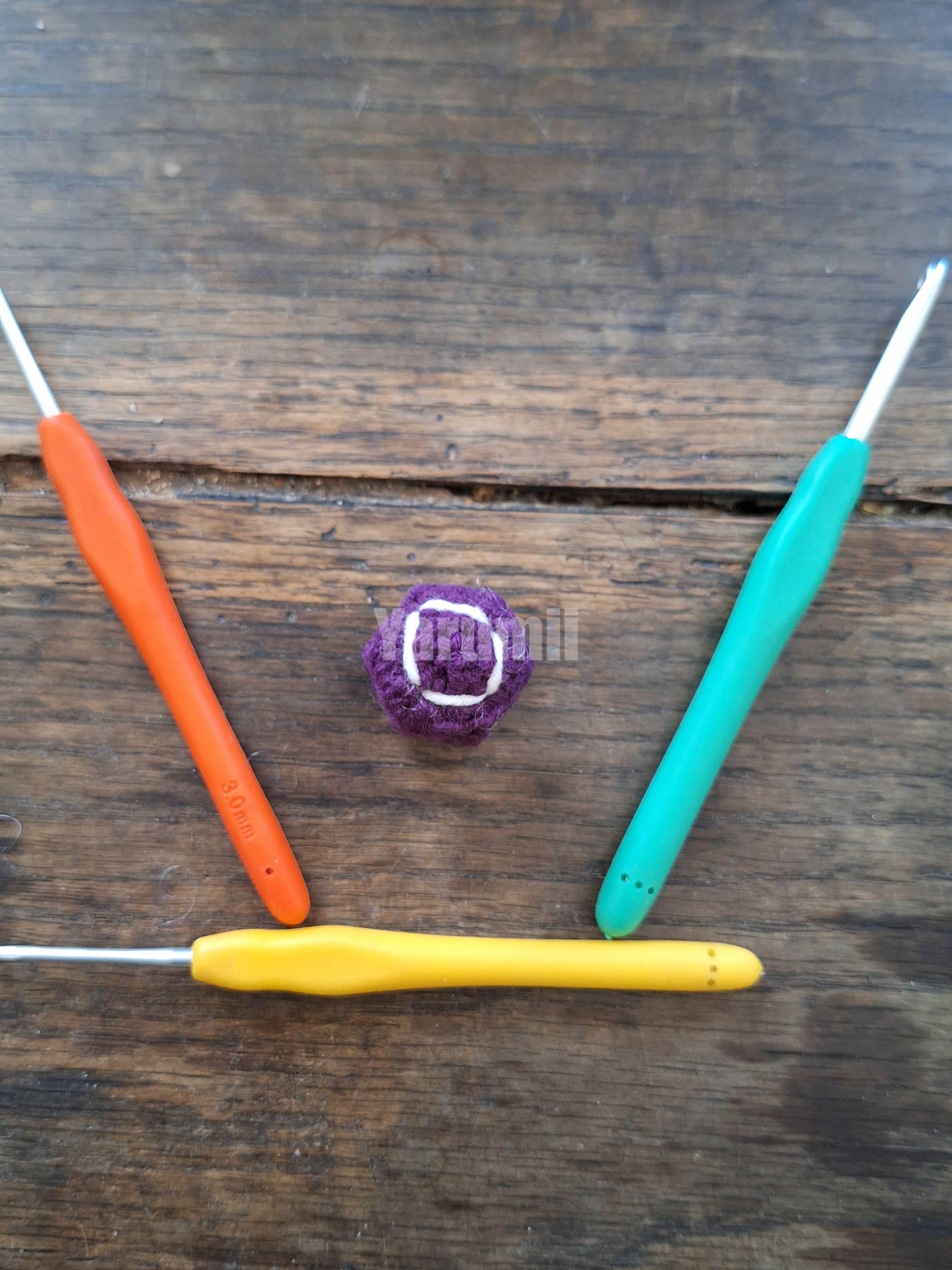 Osselet (violet) au crochet - Yarumii Osselet (violet) au crochet - Yarumii