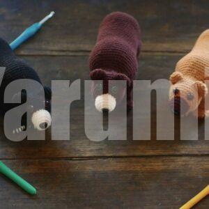 Ours au crochet - Création Yarumii