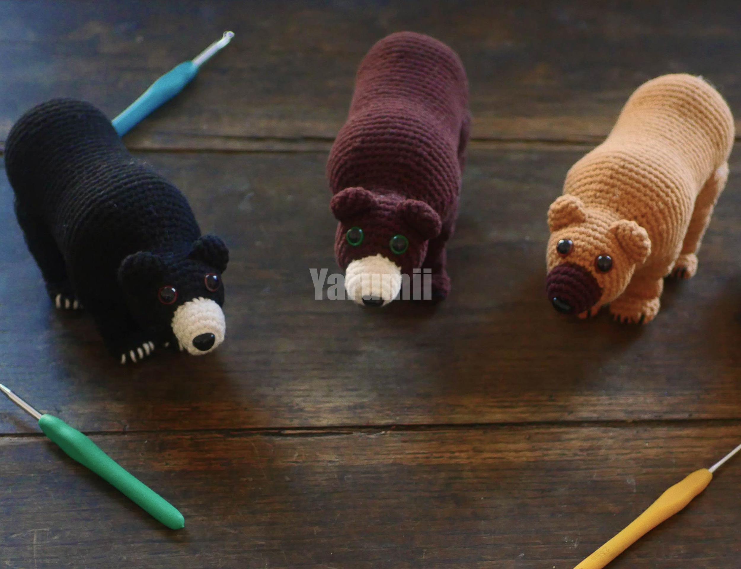 Ours au crochet - Création Yarumii Ours au crochet - Création Yarumii