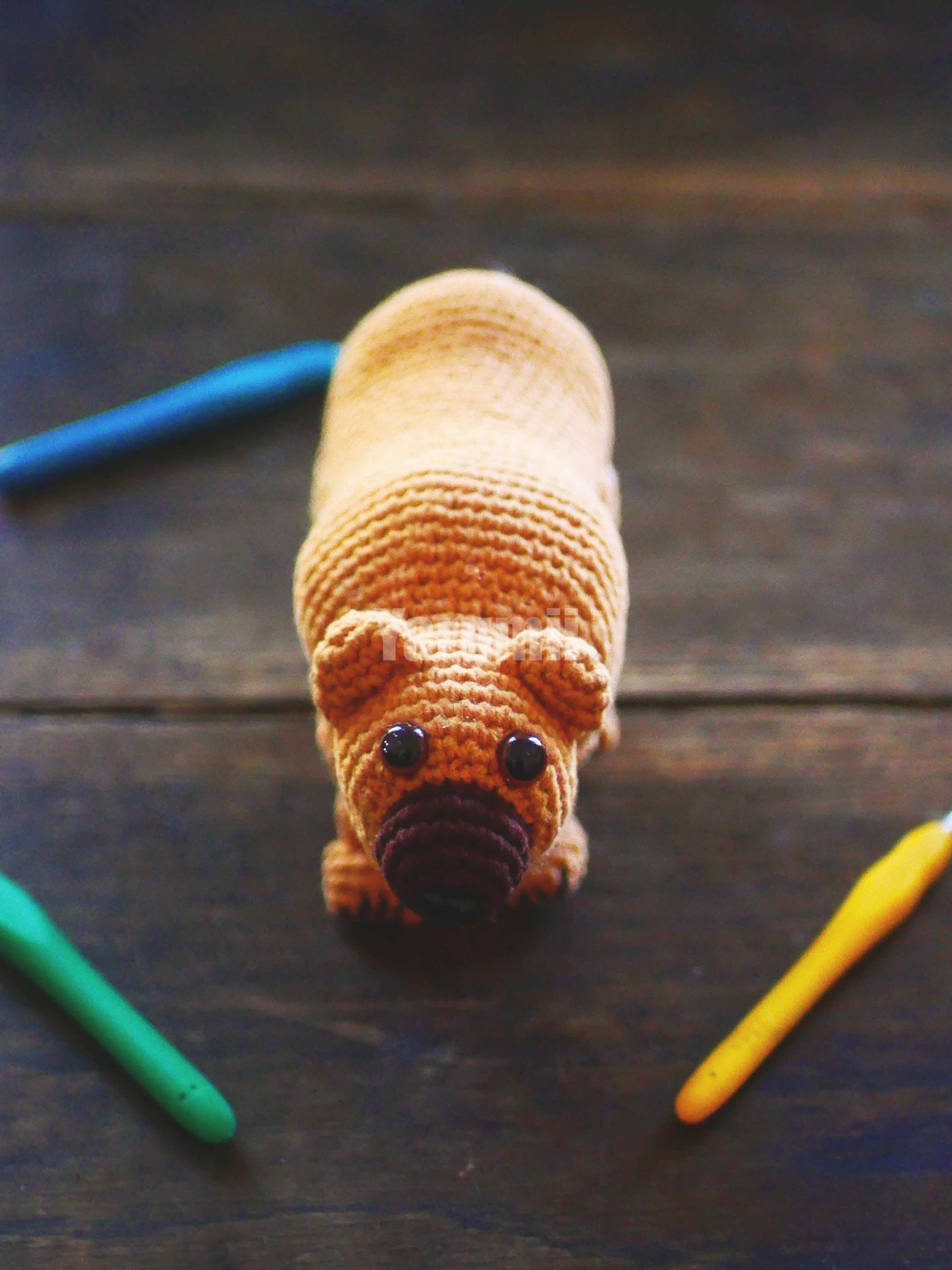 Ours (caramel) au crochet - Création Yarumii Ours (caramel) au crochet - Création Yarumii