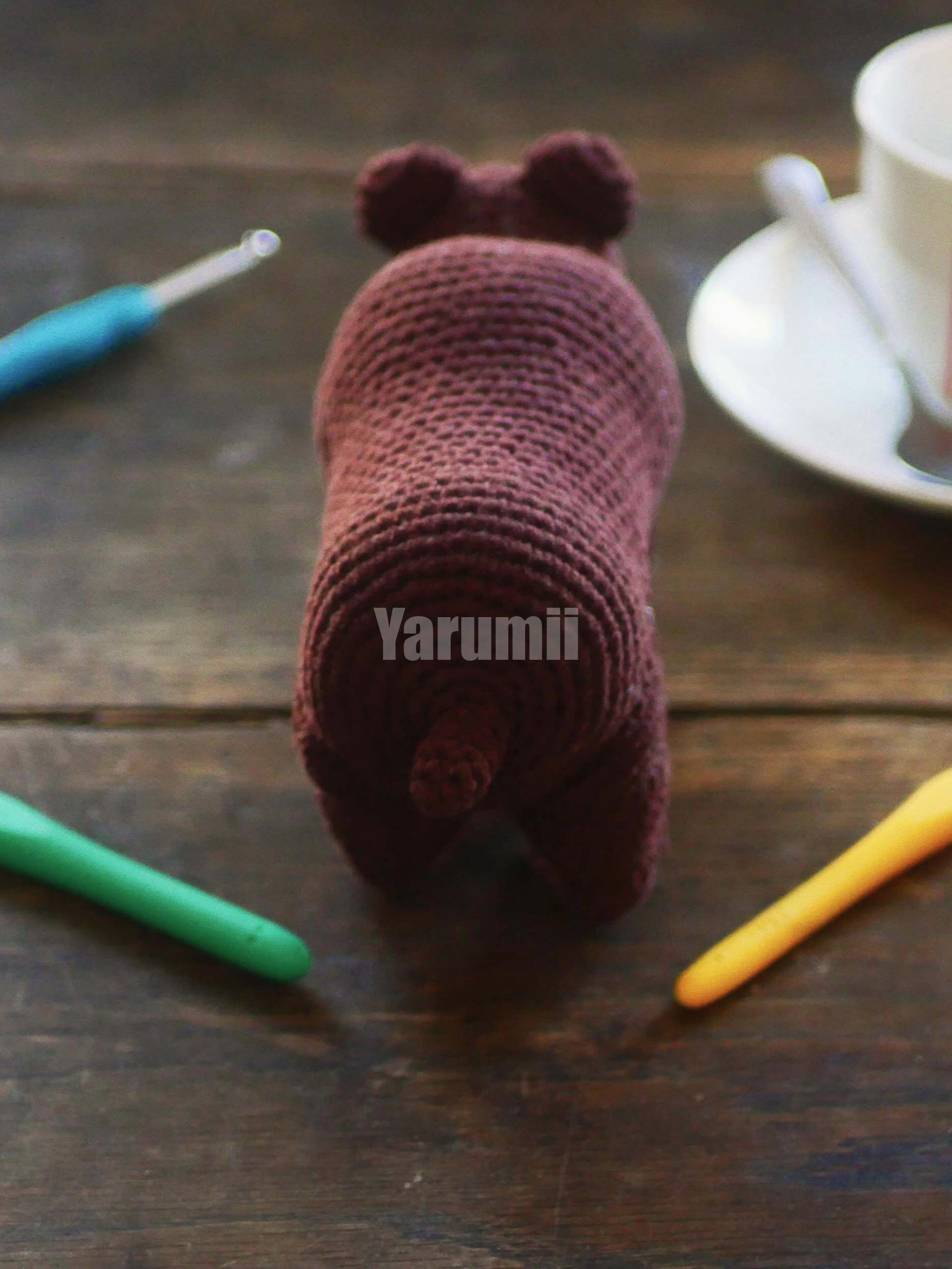 Ours (marron) au crochet - Création Yarumii Ours (marron) au crochet - Création Yarumii