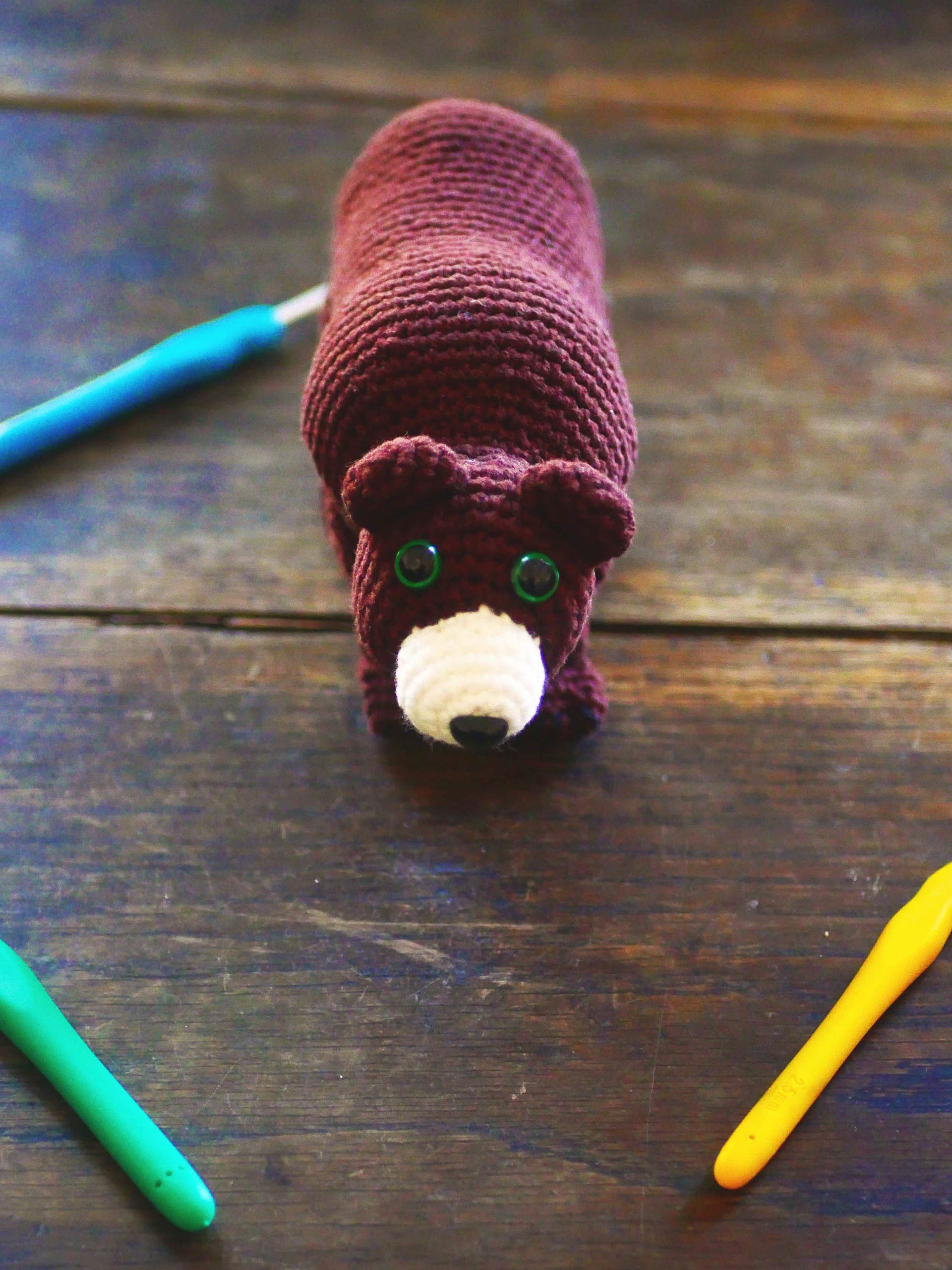 Ours (marron) au crochet Ours (marron) au crochet