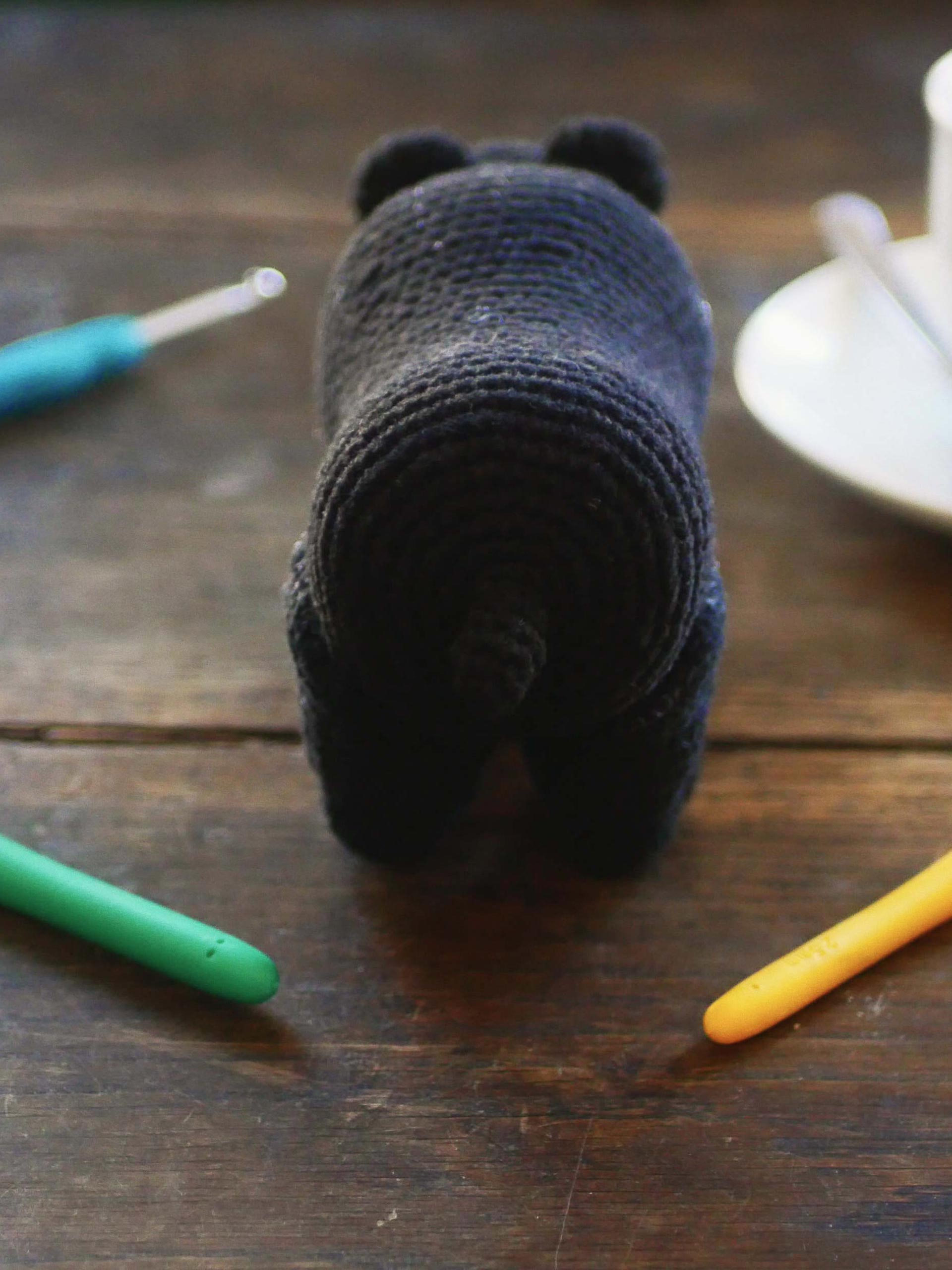 Ours (noir) au crochet Ours (noir) au crochet