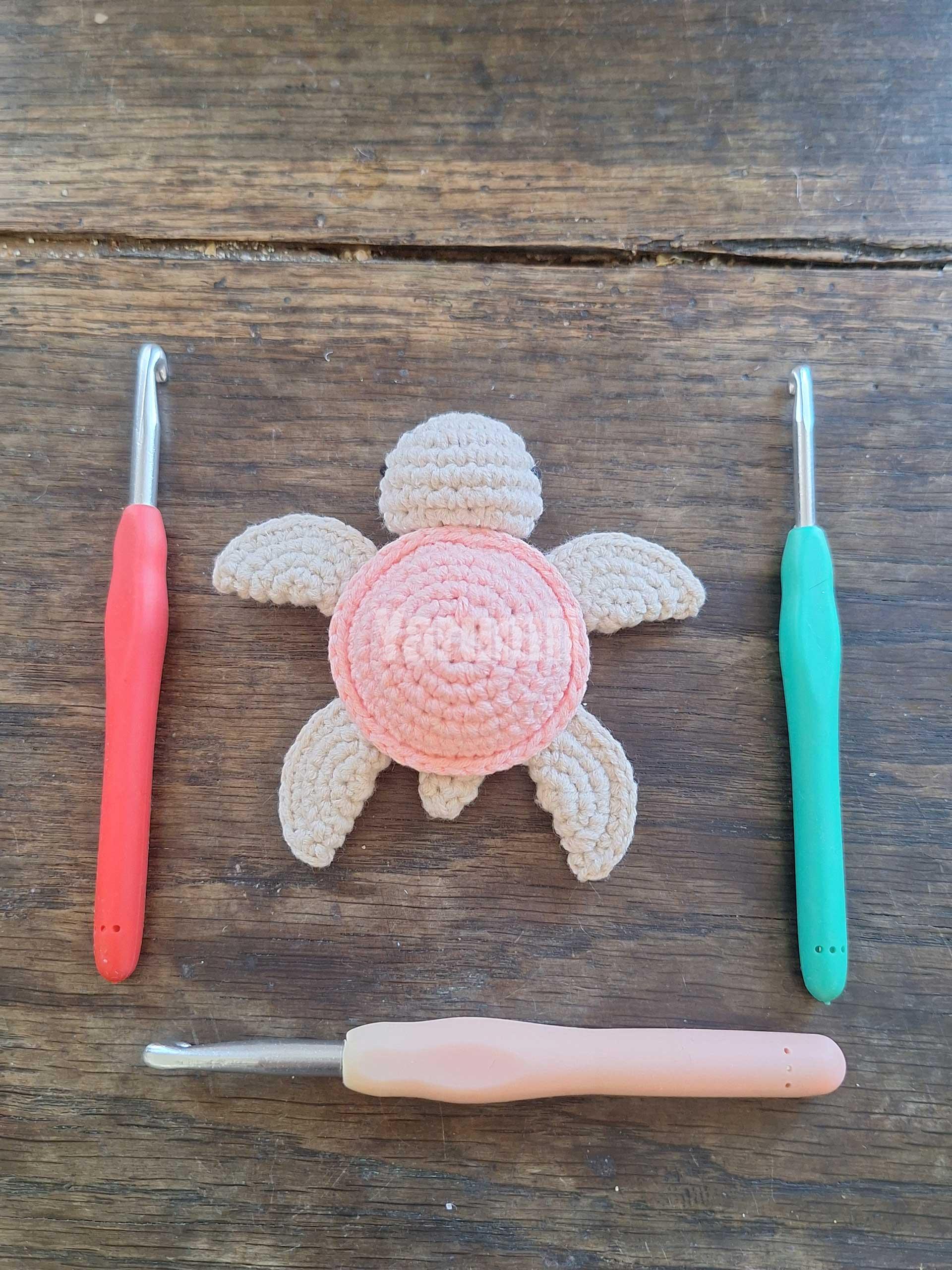 Tortue (rose) au crochet - Création Yarumii Tortue (rose) au crochet - Création Yarumii