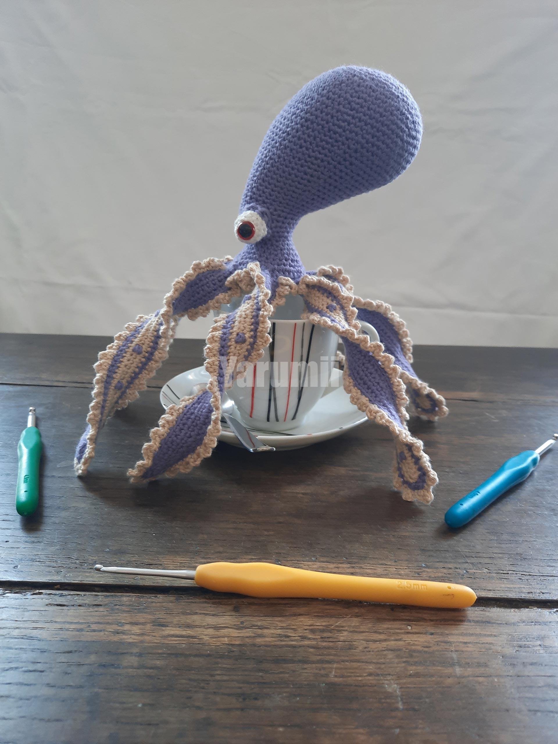 Pieuvre au crochet - Yarumii Pieuvre au crochet - Yarumii