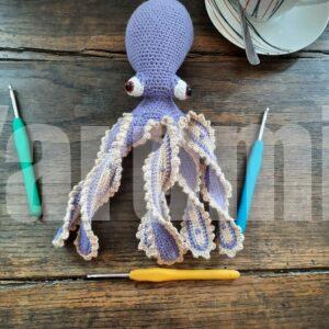 Pieuvre au crochet - Yarumii