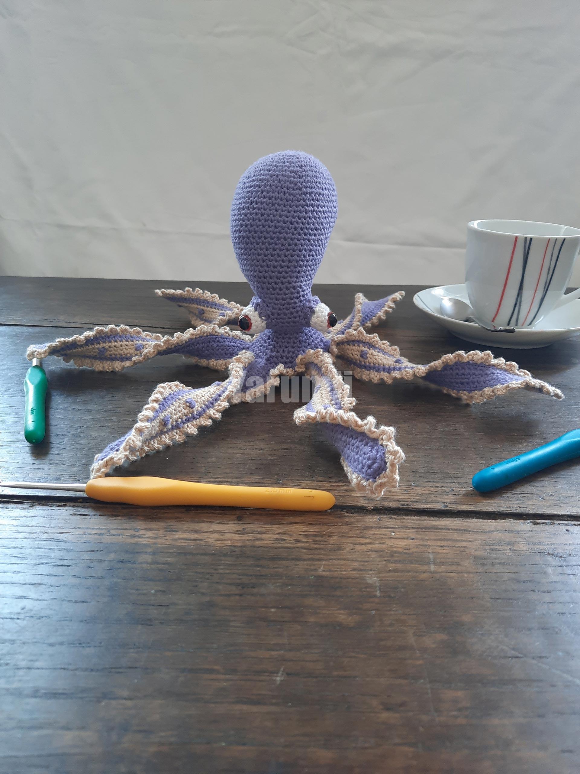 Pieuvre au crochet - Yarumii Pieuvre au crochet - Yarumii