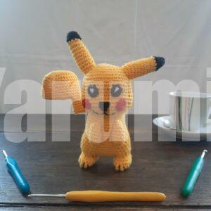 Pikachu au crochet - Yarumii