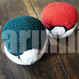 Pokeball au crochet - Yarumii