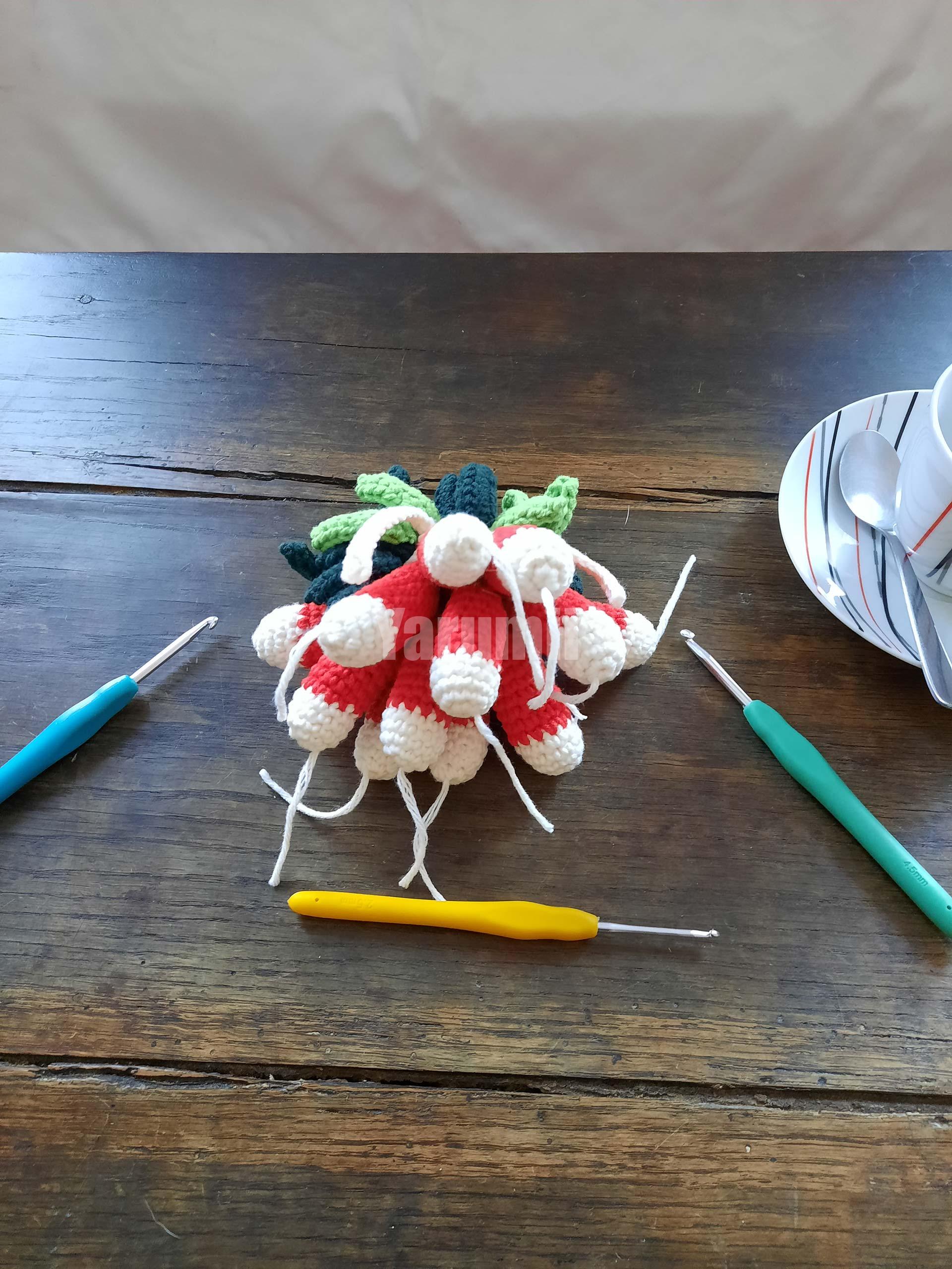 Radis au crochet - Yarumii Radis au crochet - Yarumii