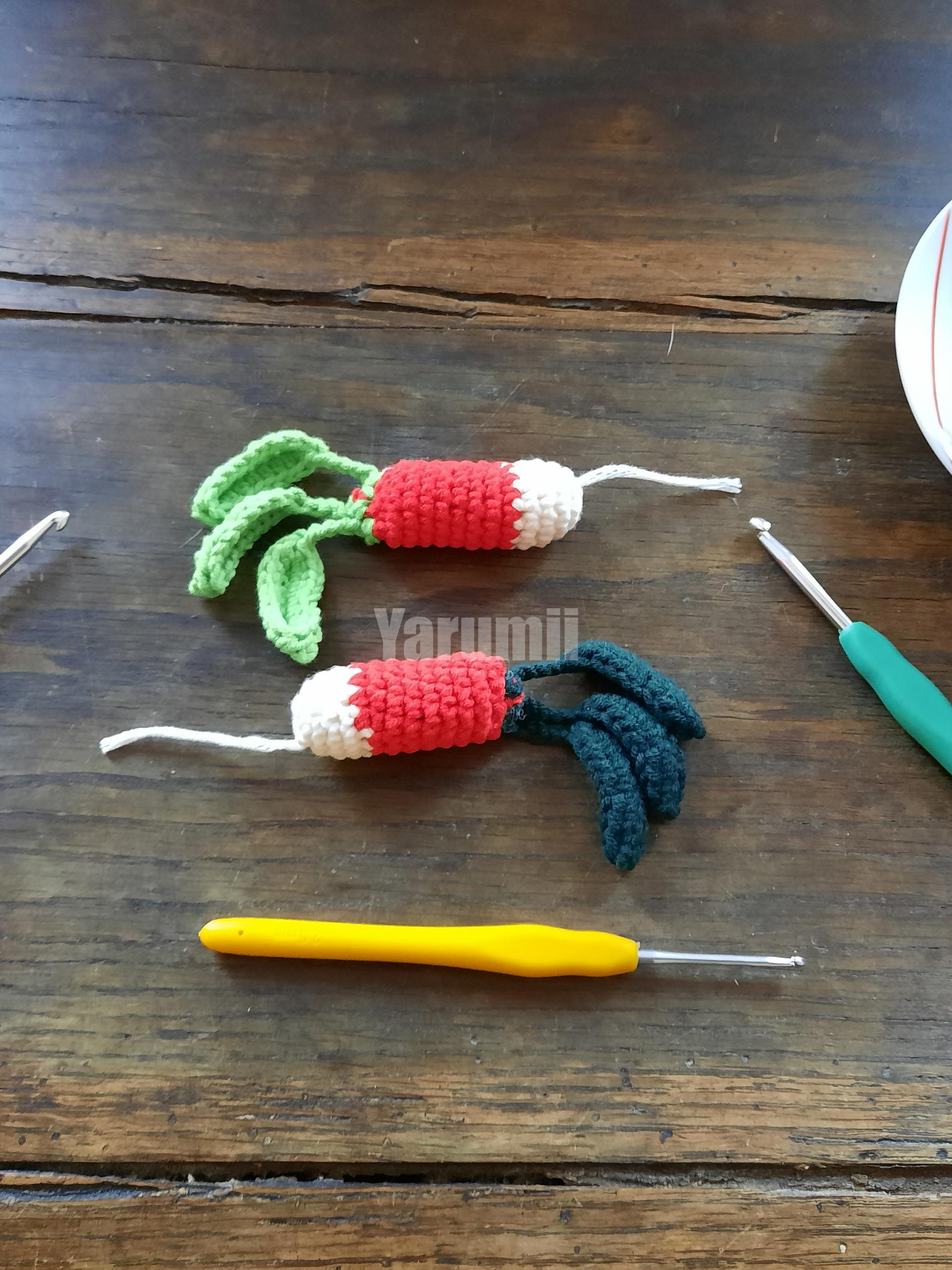Radis au crochet - Yarumii Radis au crochet - Yarumii