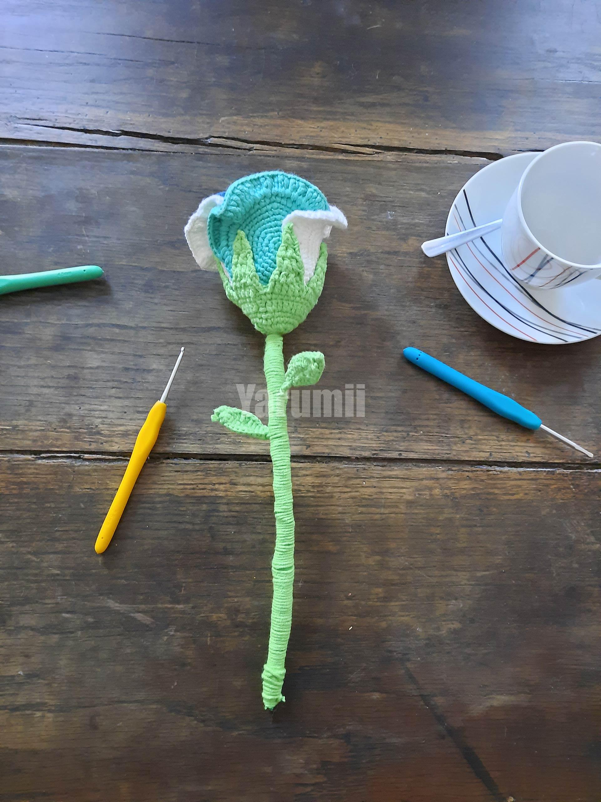 Rose au crochet - Création Yarumii Rose au crochet - Création Yarumii
