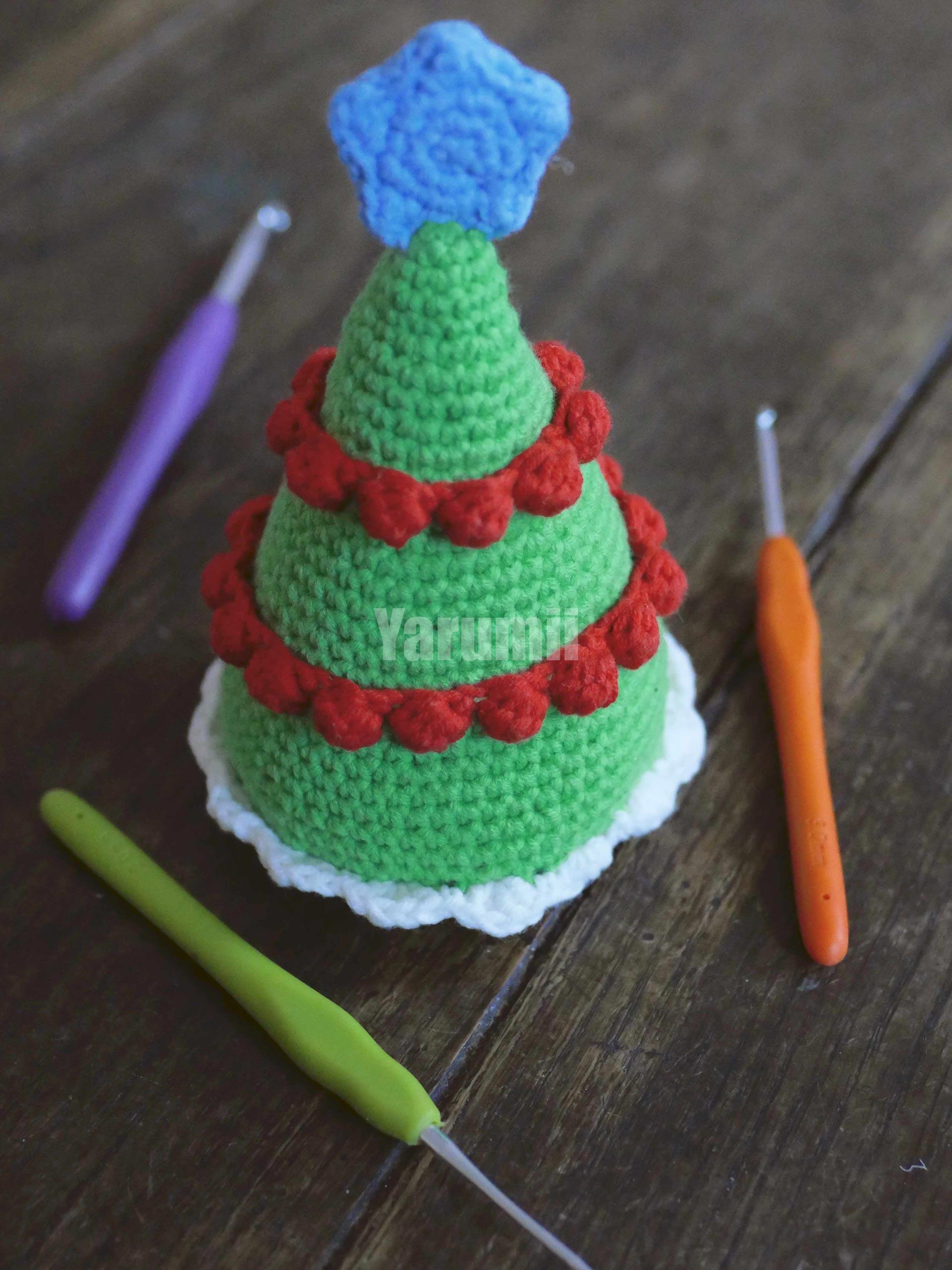 Sapin (vert) au crochet - Création Yarumii Sapin (vert) au crochet - Création Yarumii