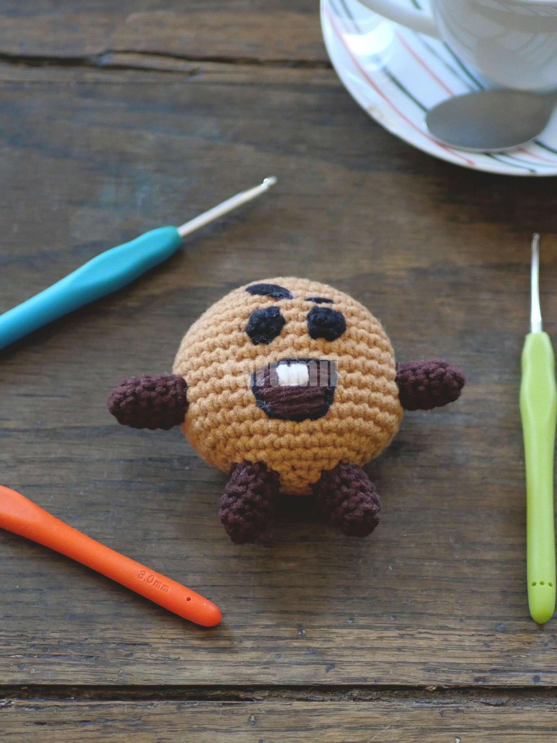 Shooky BT21 - Suga BTS au crochet Shooky BT21 - Suga BTS au crochet - Yarumii