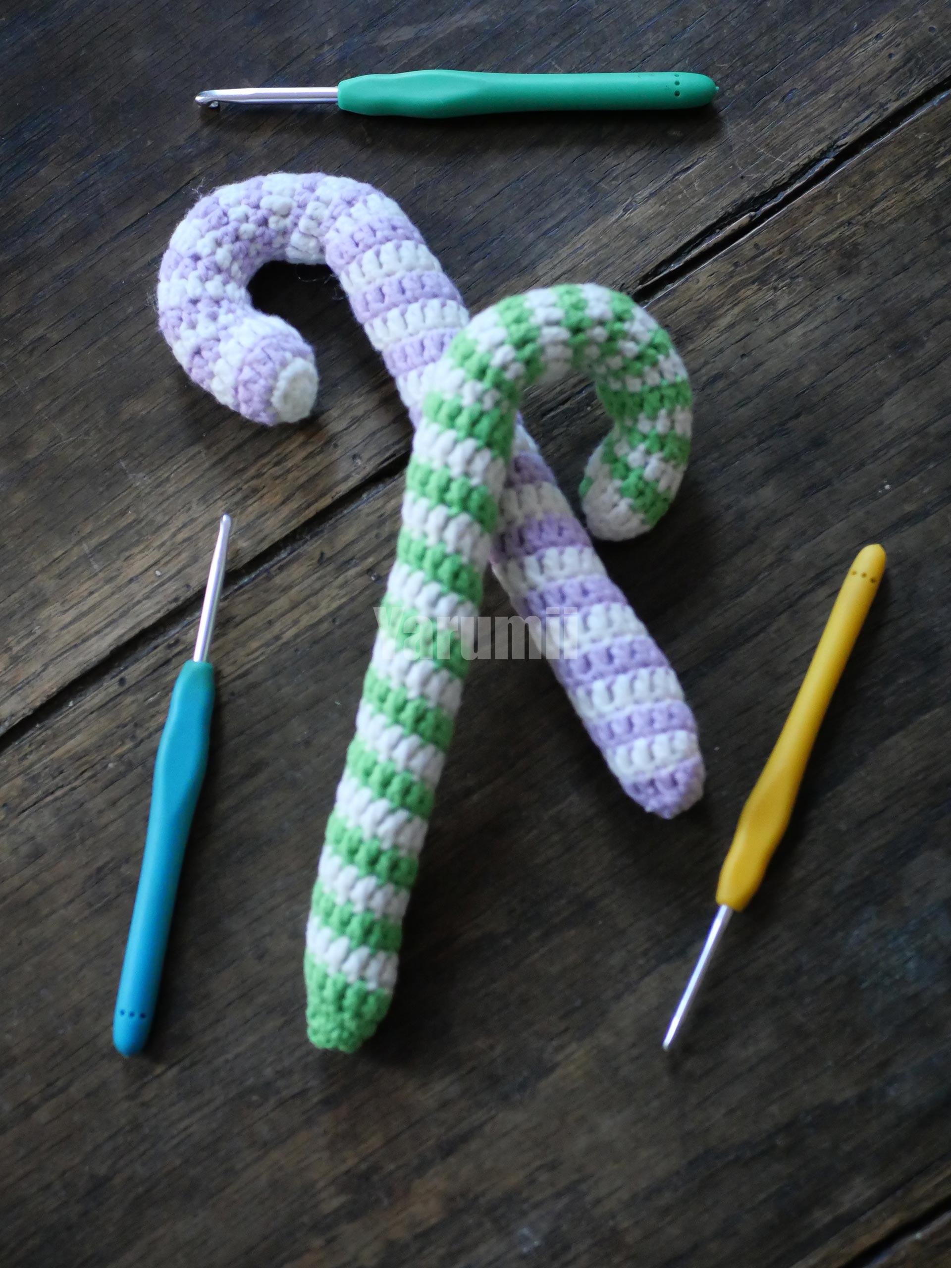 Sucre d'orge au crochet - Création Yarumii Sucre d'orge au crochet - Création Yarumii