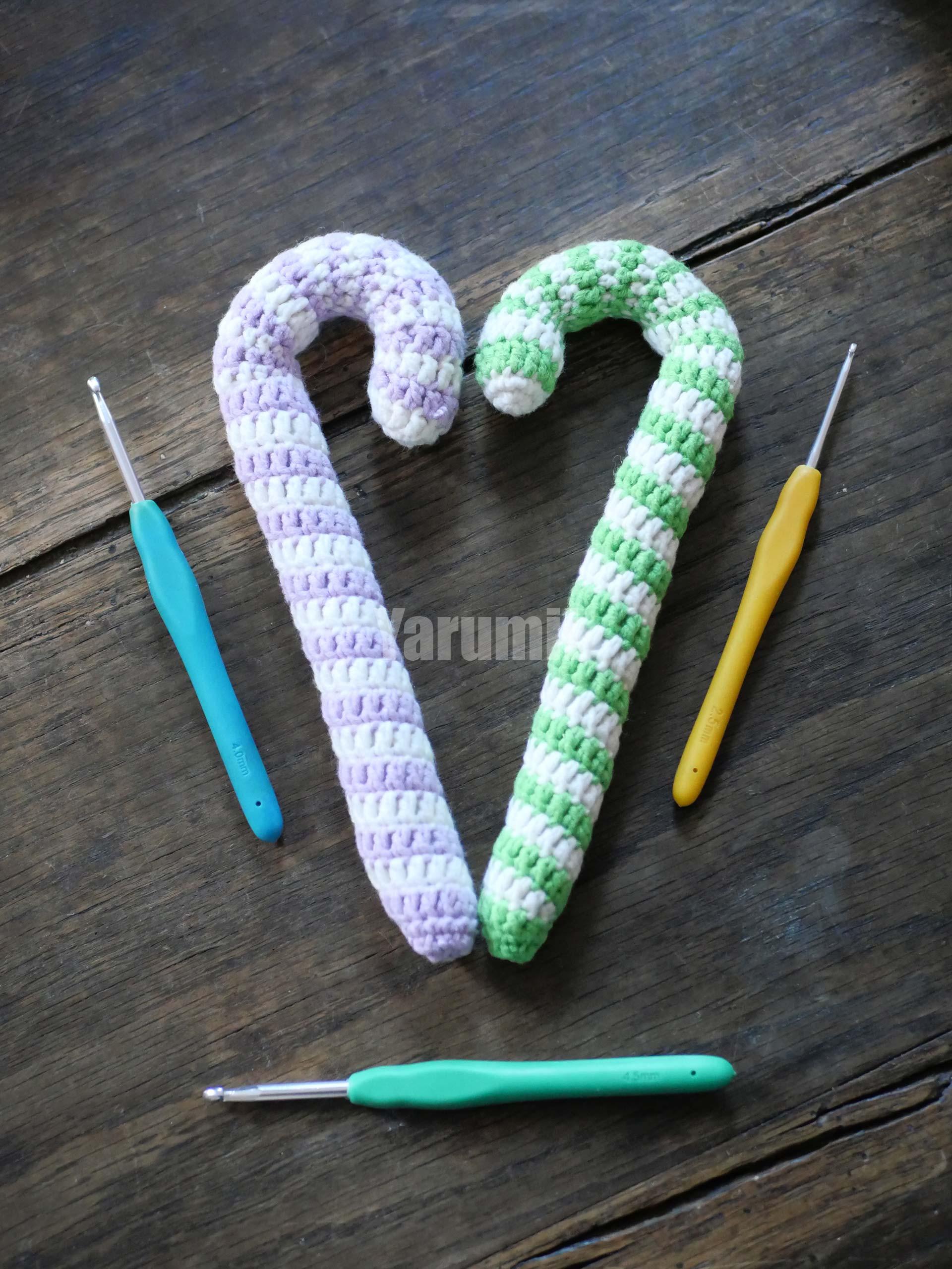 Sucre d'orge au crochet - Création Yarumii Sucre d'orge au crochet - Création Yarumii