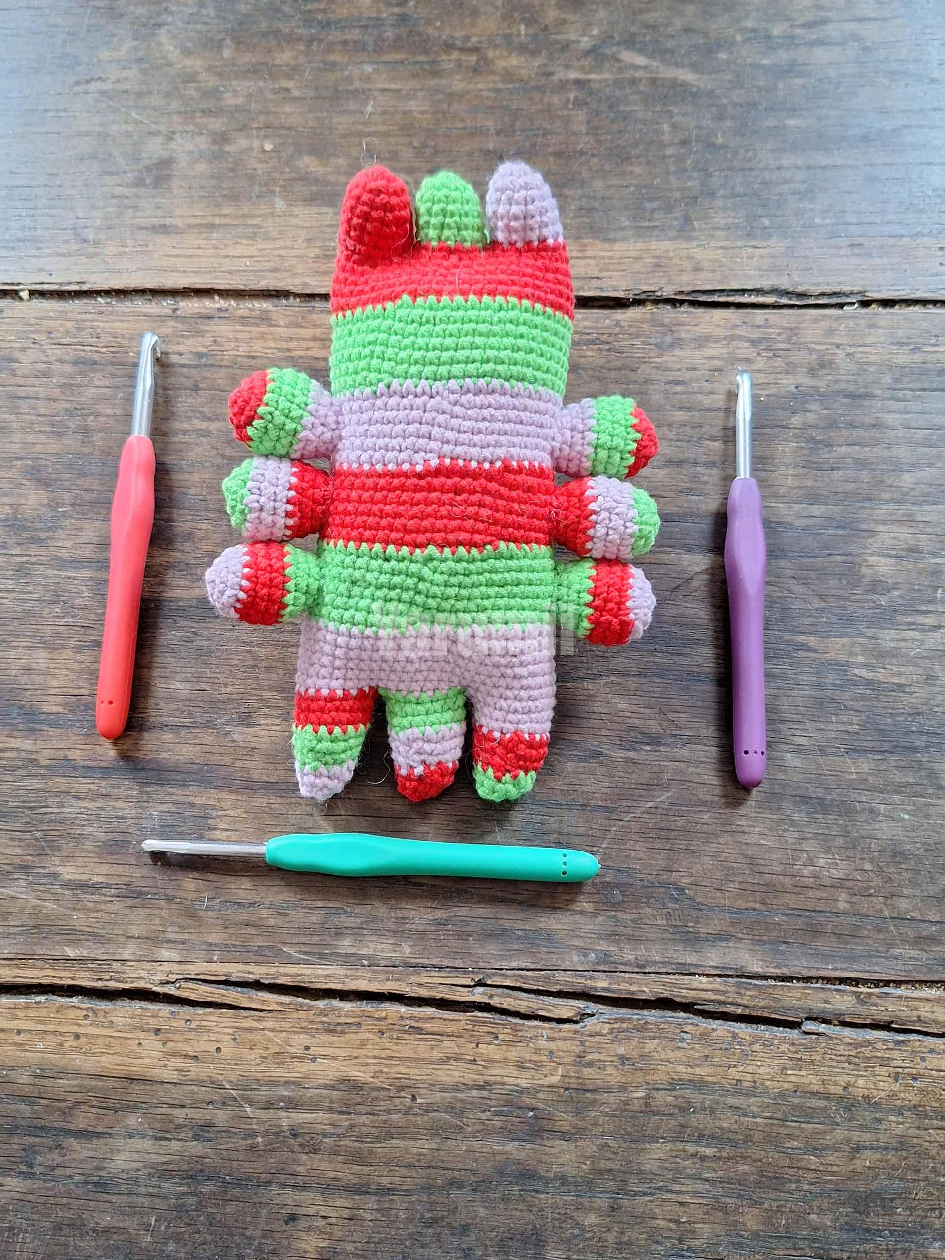 Triclope au crochet - Création Yarumii Triclope au crochet - Création Yarumii
