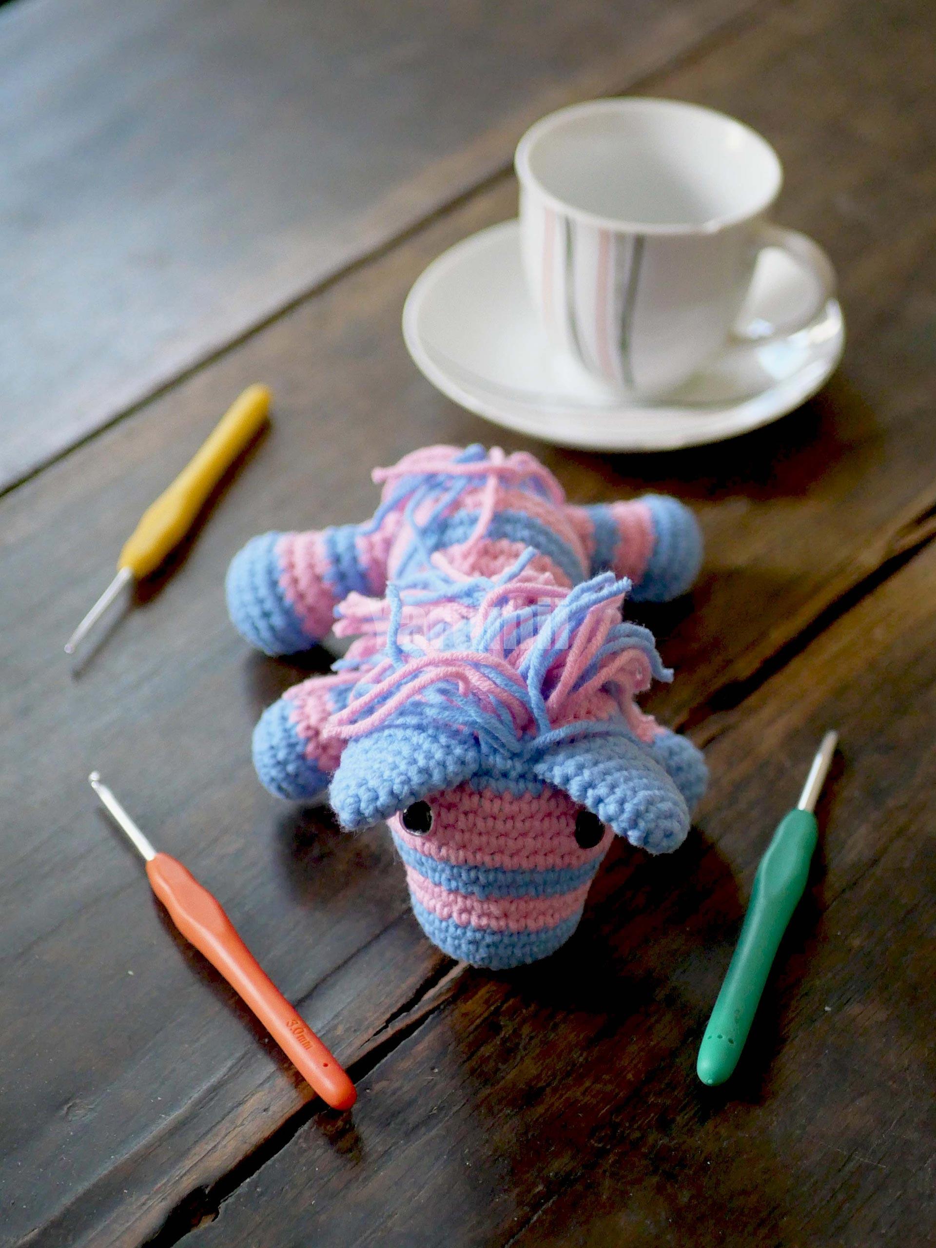 Zèbre au crochet - Création Yarumii Zèbre au crochet - Création Yarumii