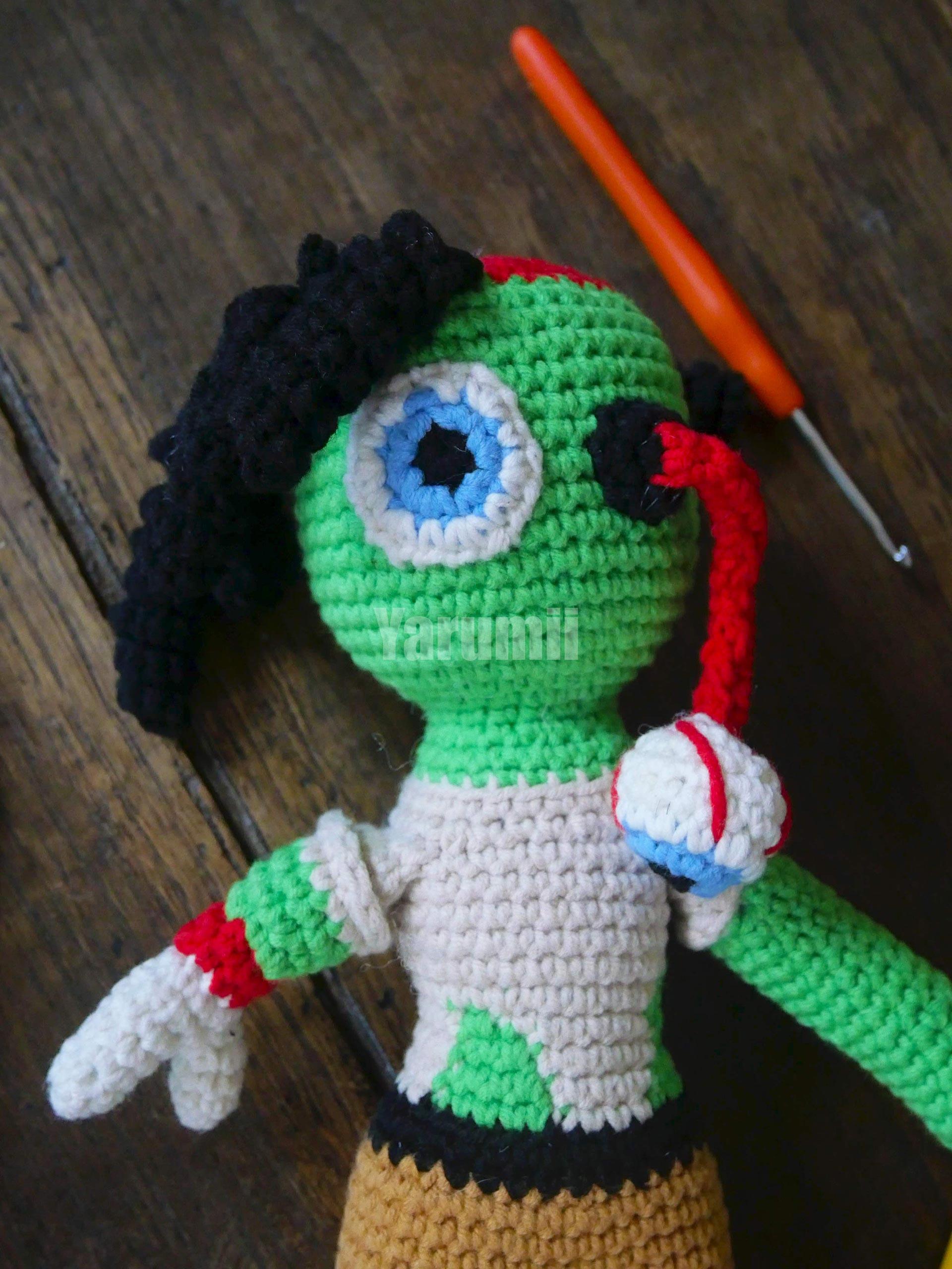 Zombie au crochet - Création Yarumii Zombie au crochet - Création Yarumii