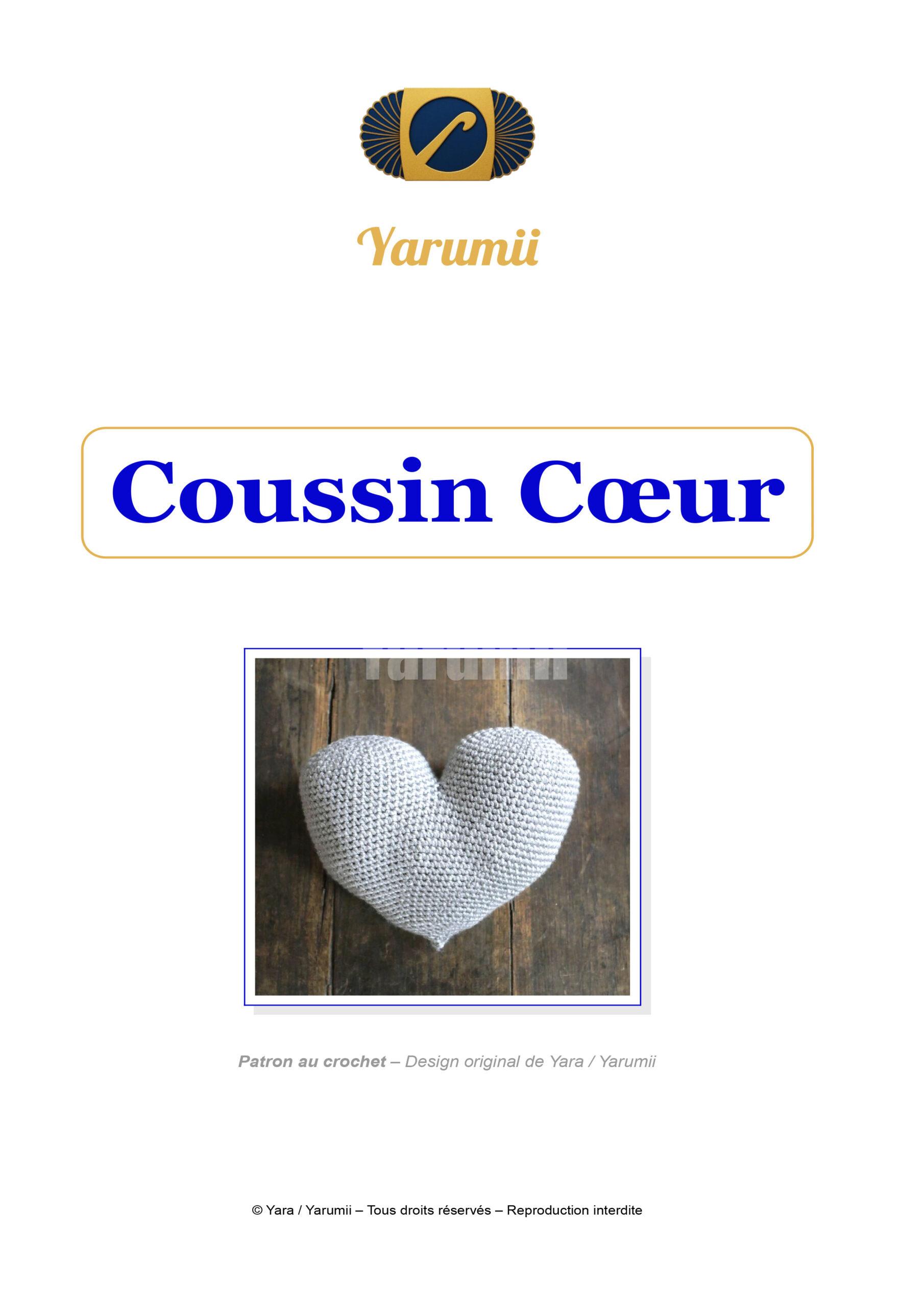 Tuto PDF Coussin Cœur - Yarumii Tuto PDF Coussin Cœur - Yarumii