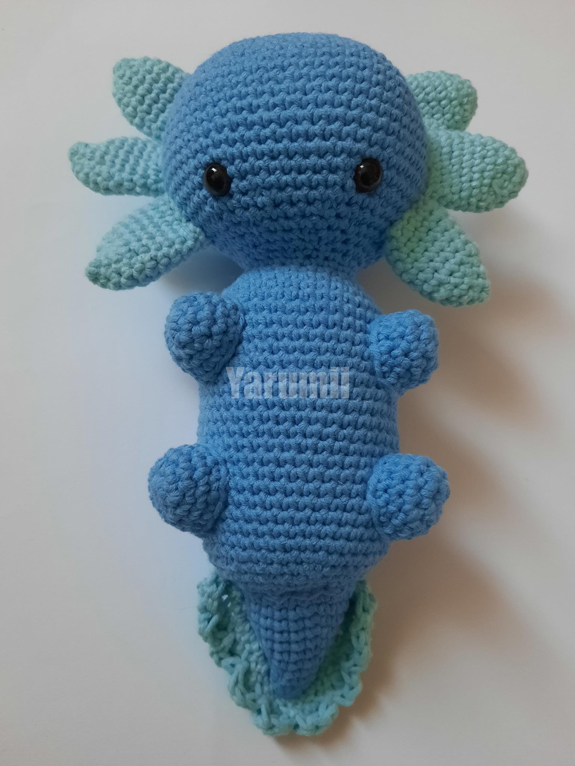Axolotl au crochet - Création Yarumii Axolotl au crochet - Création Yarumii