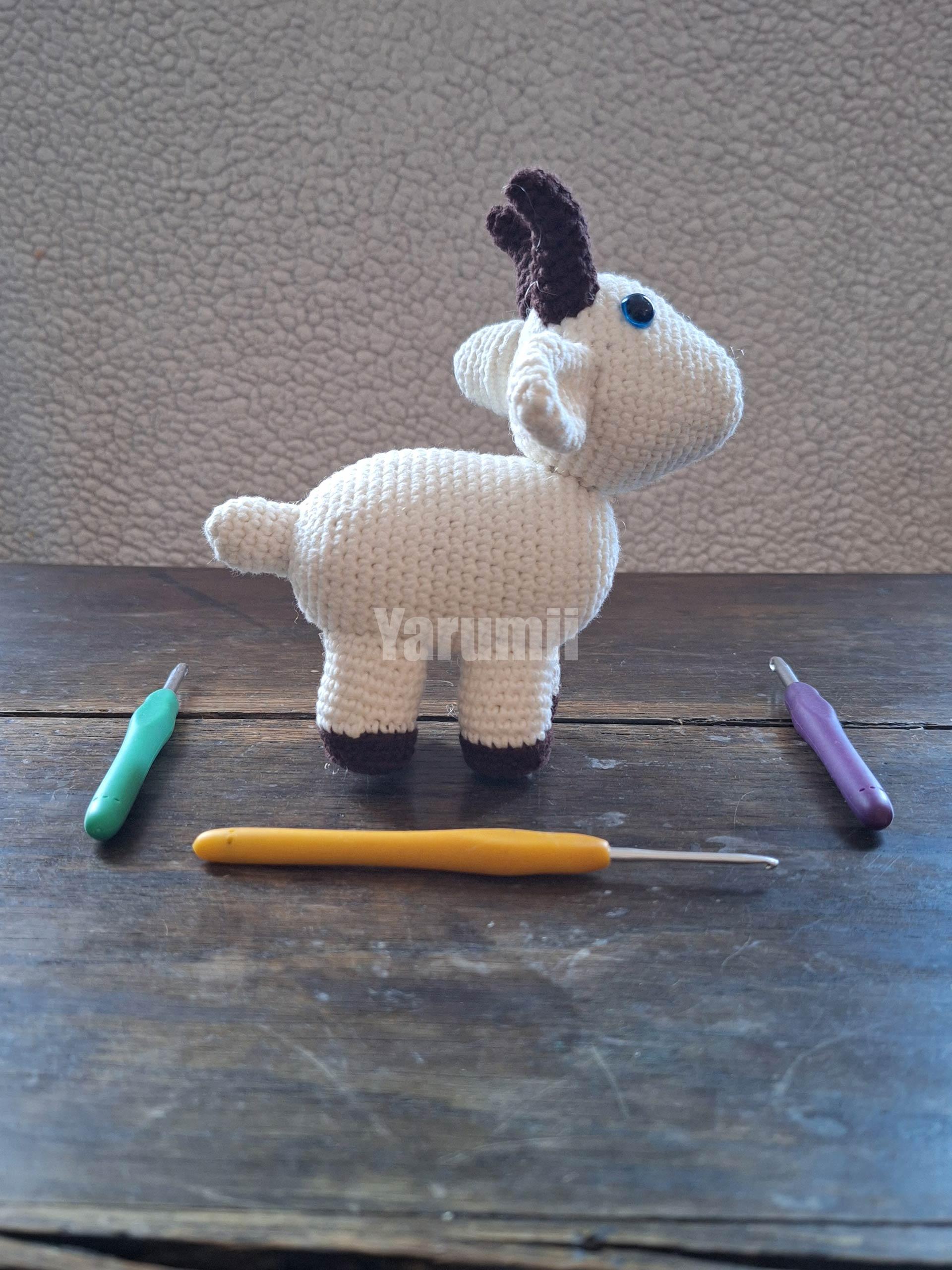 Chèvre au crochet - Création Yarumii Chèvre au crochet - Création Yarumii