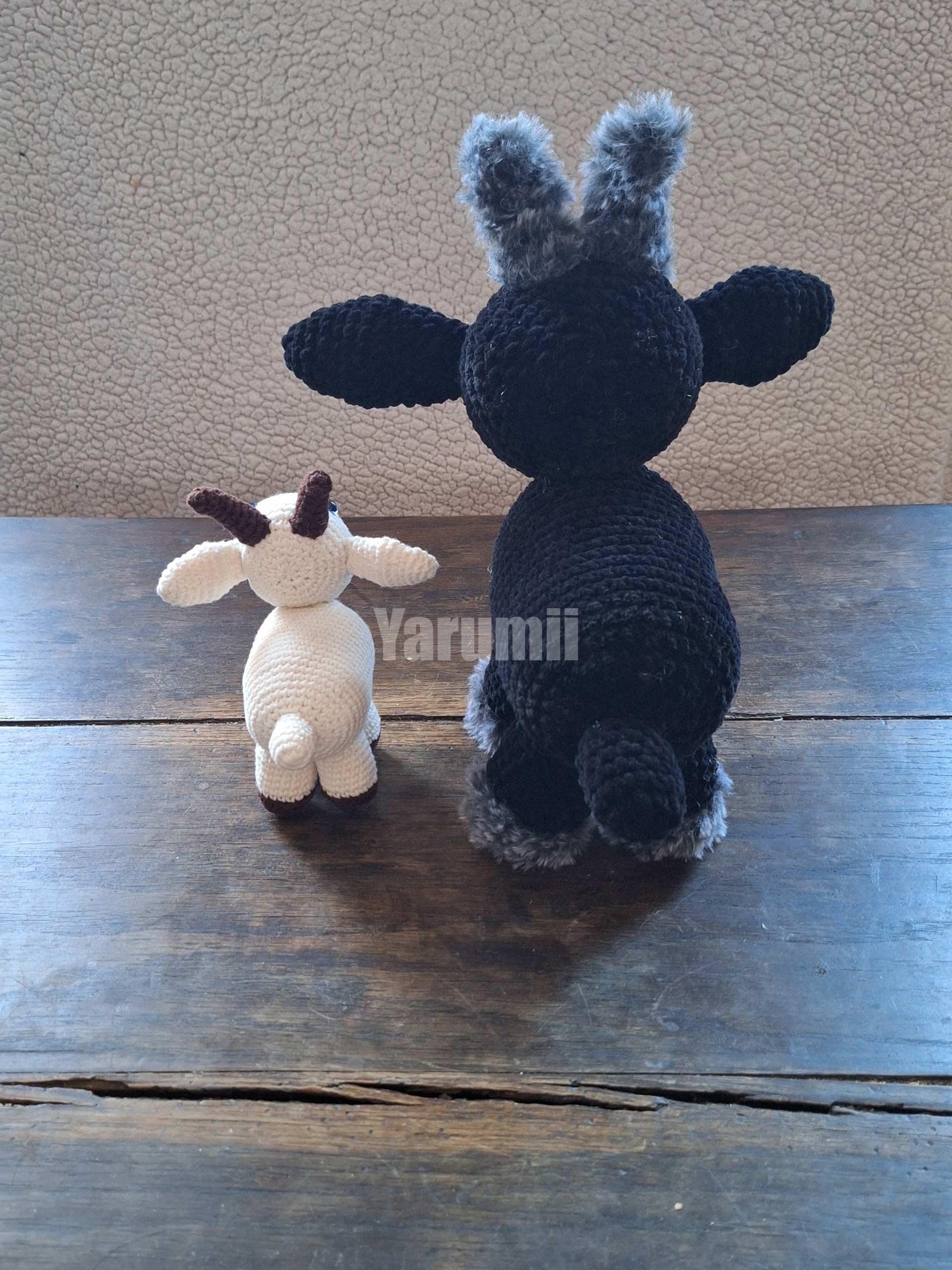 Chèvre au crochet - Création Yarumii Chèvre au crochet - Création Yarumii