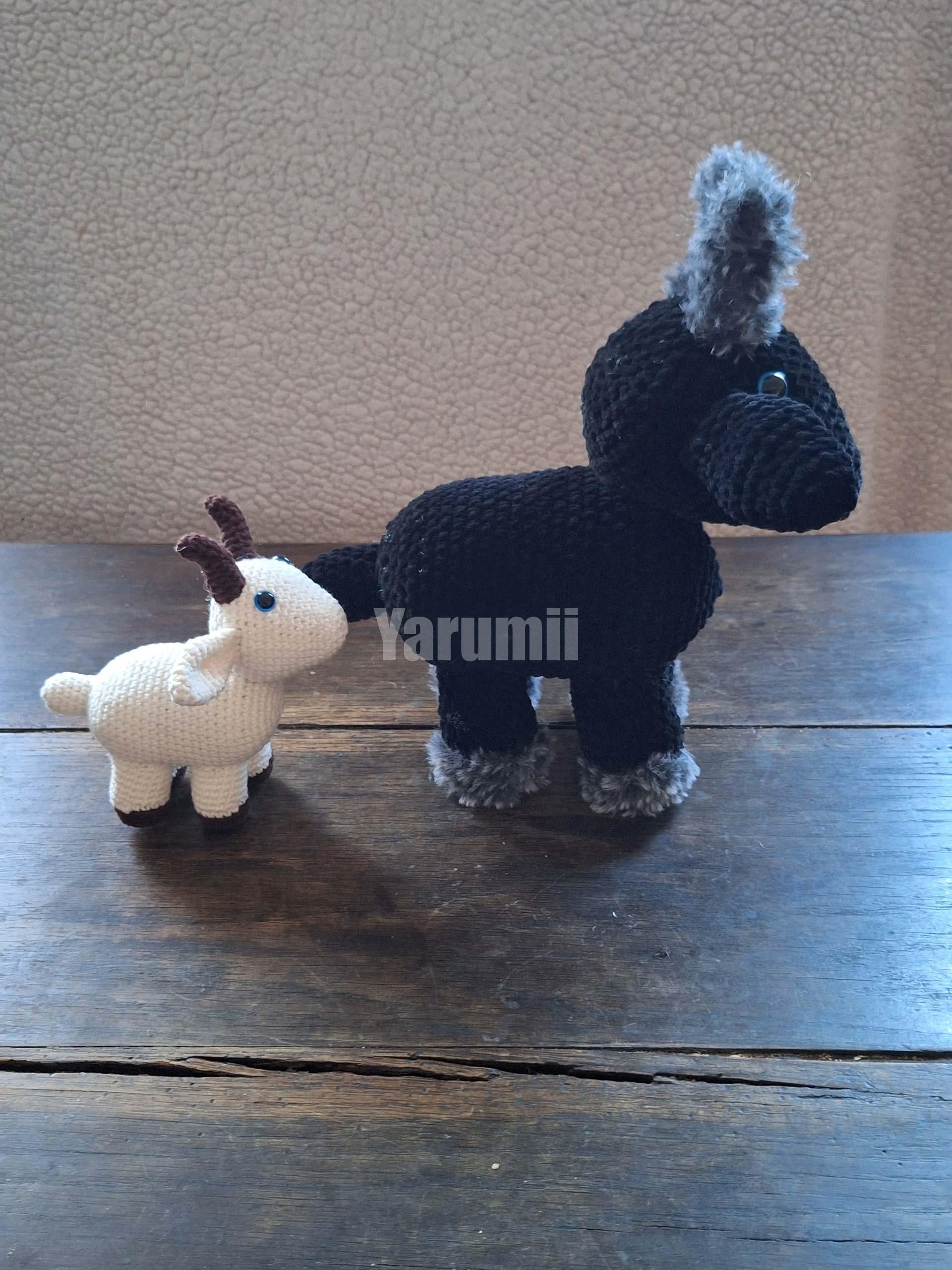 Chèvre au crochet - Création Yarumii Chèvre au crochet - Création Yarumii