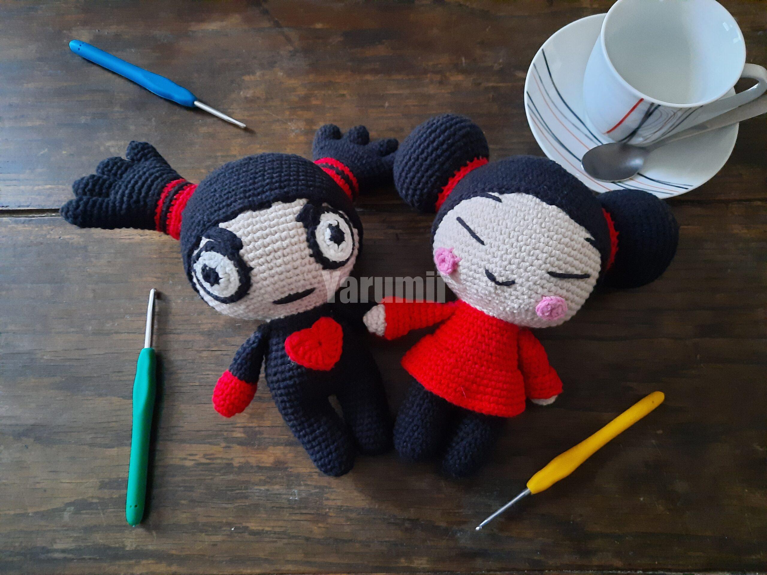 Pucca & Garu au crochet - Yarumii Pucca & Garu au crochet - Yarumii