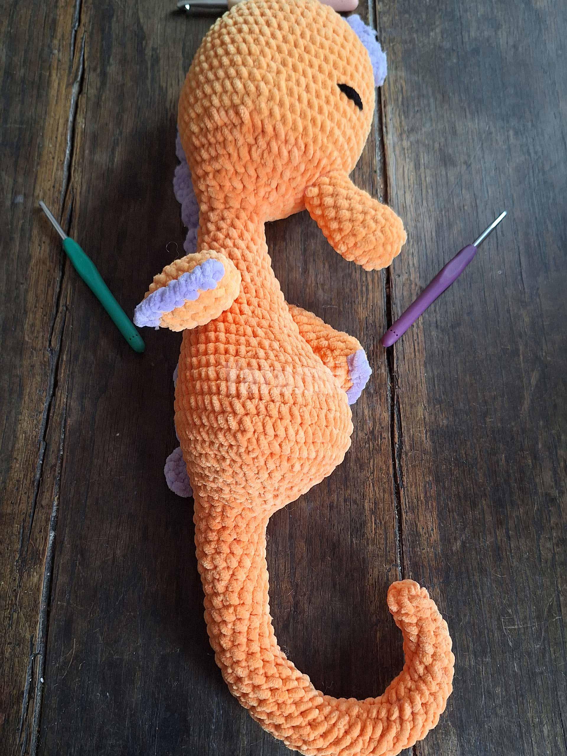 Hippocampe au crochet - Création Yarumii Hippocampe au crochet - Création Yarumii