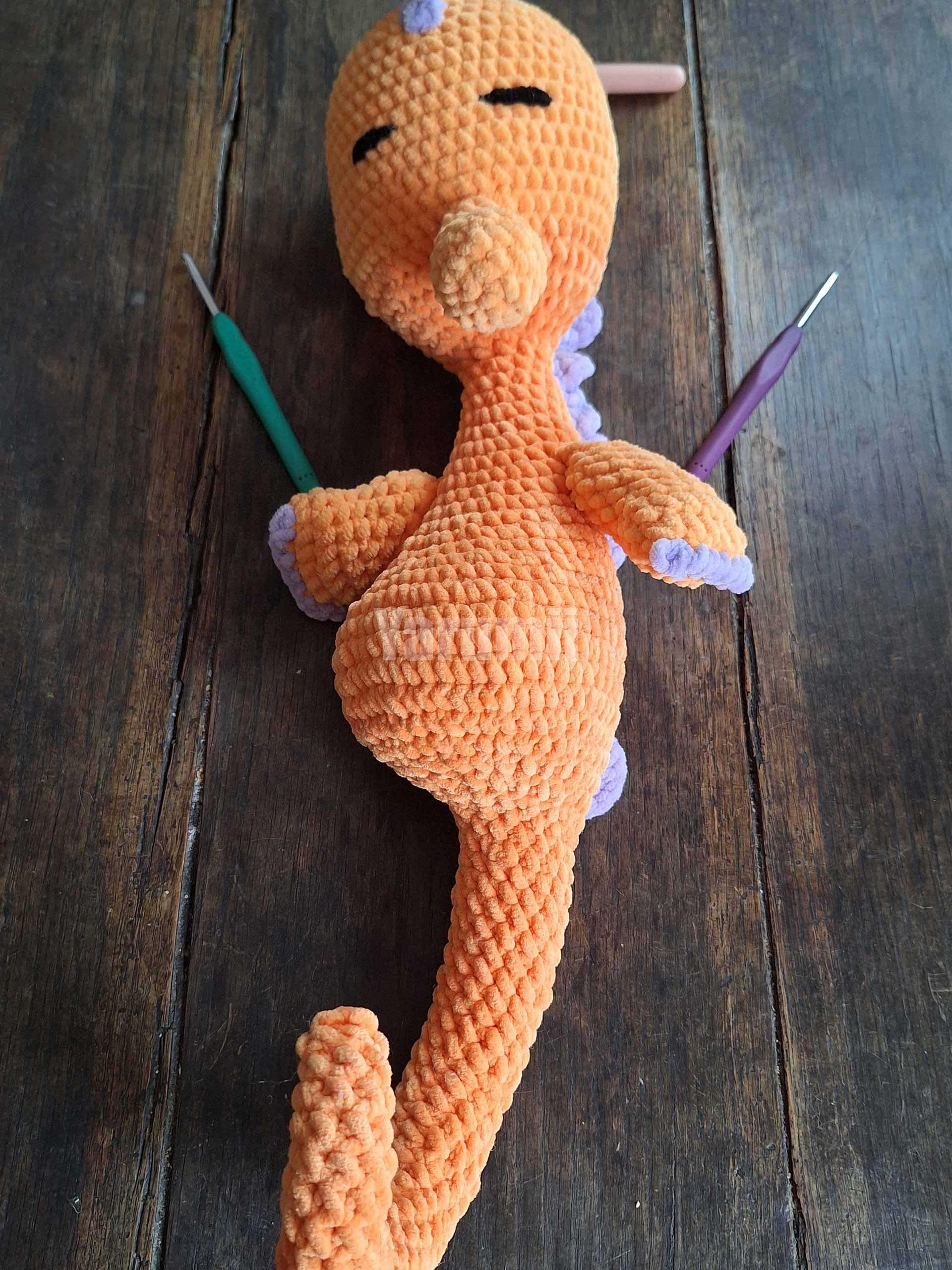 Hippocampe au crochet - Création Yarumii Hippocampe au crochet - Création Yarumii